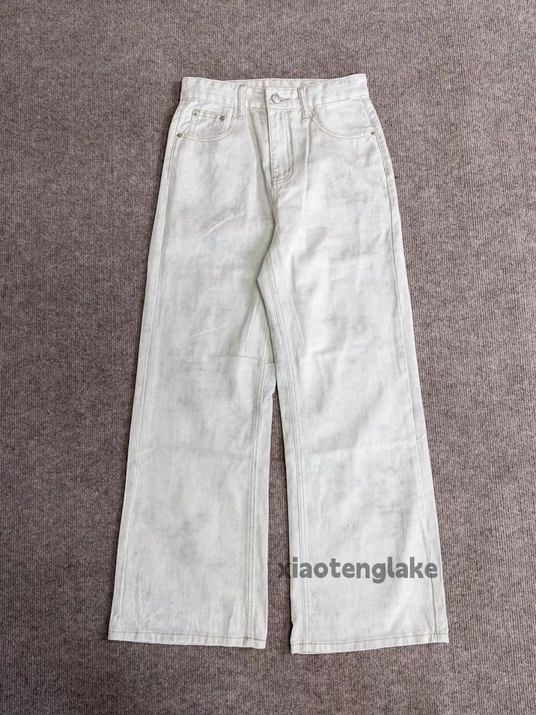 Vintage Unisex outdoor utility loose baggy stain hiphop pants Size US 32 / EU 48 - 3 Thumbnail