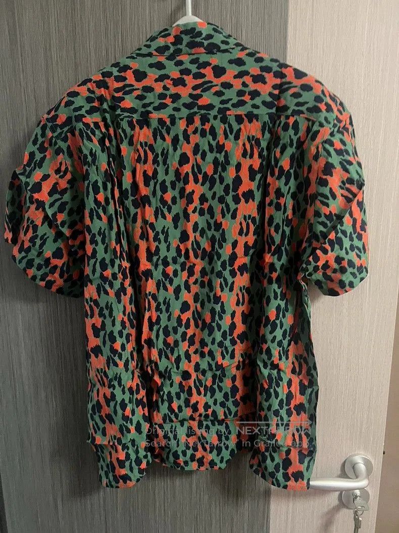 Wacko Maria WACKO MARIA Green Leopard Aloha Shirt Size US L / EU 52-54 / 3 - 2 Thumbnail