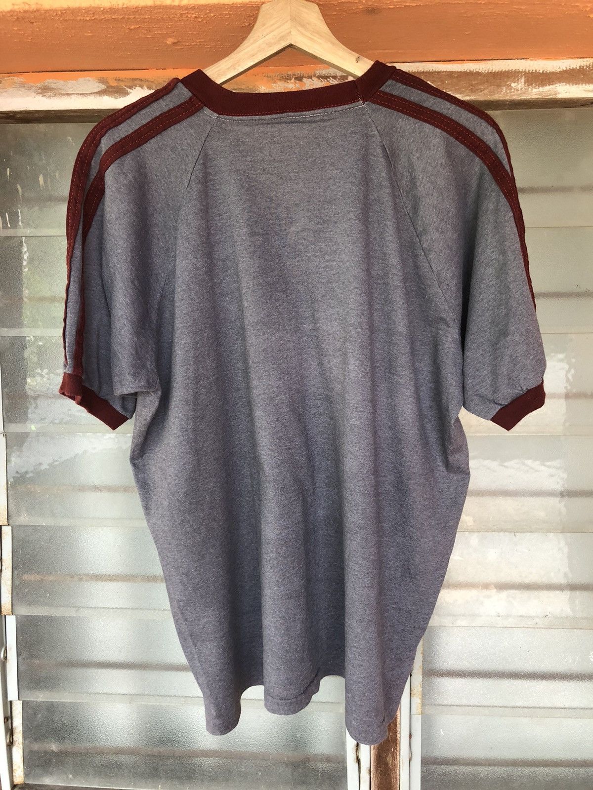 Mickey Mouse Vintage 80’s Mickey Velva Sheen Stripe Shirt Tee Size US XL / EU 56 / 4 - 5 Thumbnail