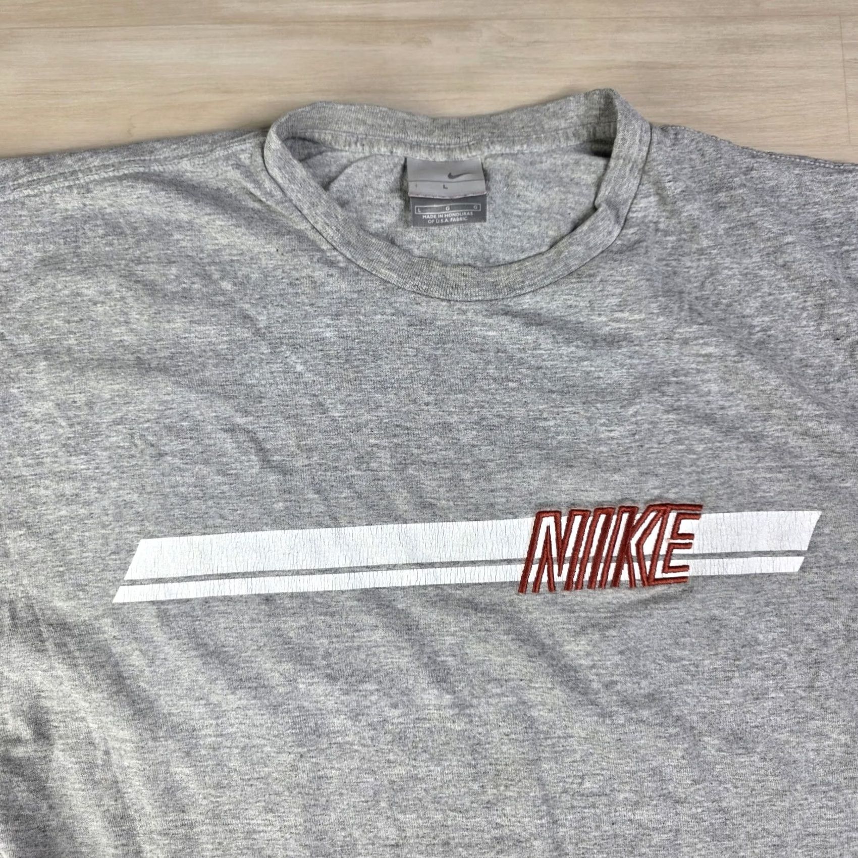 Nike VINTAGE Nike Shirt Mens Large 90s Graphic Embroidered Silver Tag Tee Size US L / EU 52-54 / 3 - 2 Thumbnail