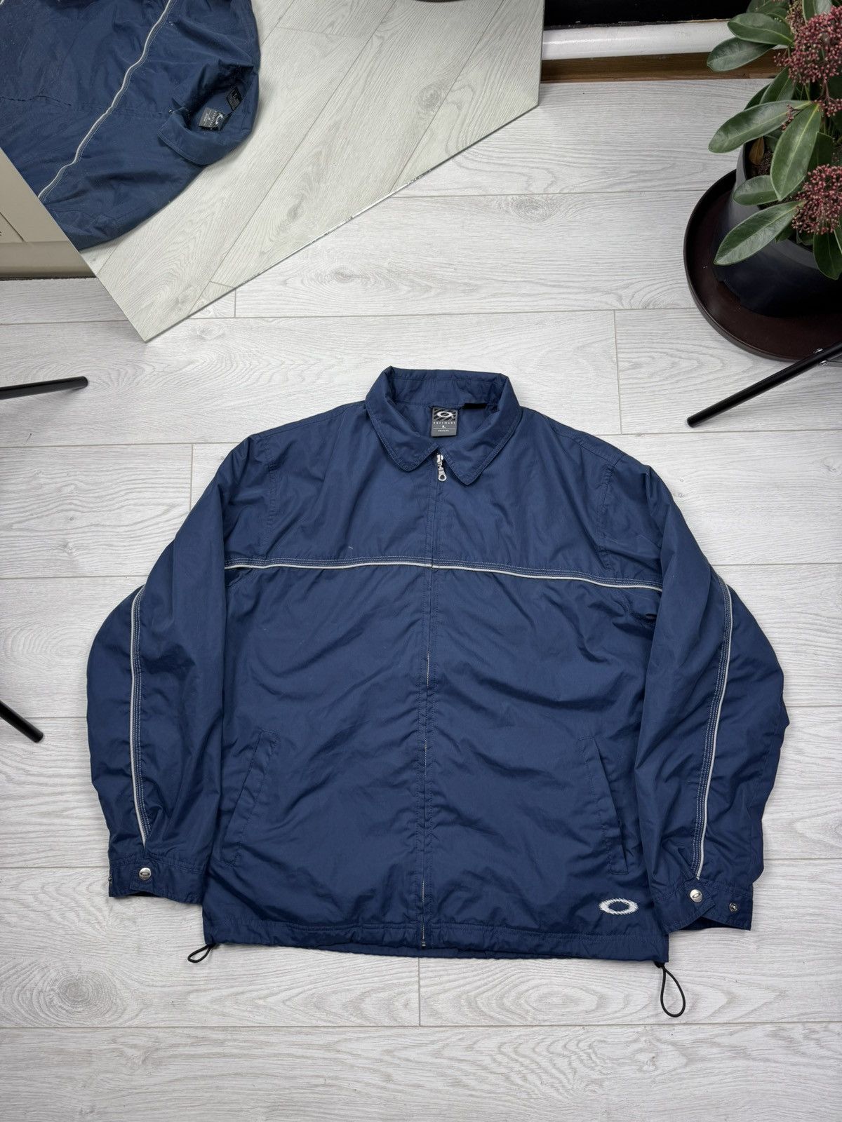 Oakley × Vintage Rare Vintage Oakley black Jacket Full Zip Size US L / EU 52-54 / 3 - 1 Thumbnail