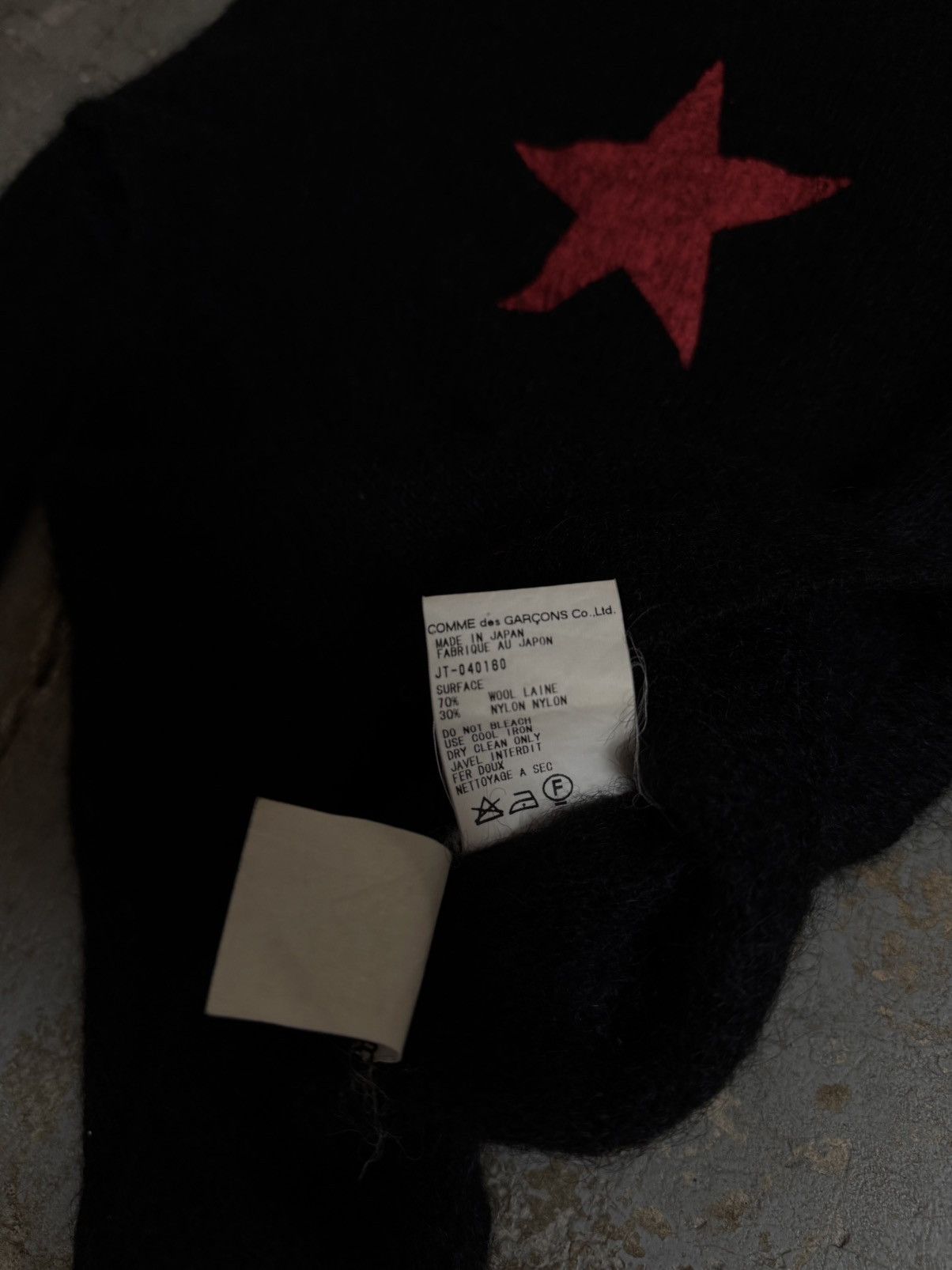 Junya Watanabe AW98 Star Cropped Knit Size XS / US 0-2 / IT 36-38 - 5 Thumbnail