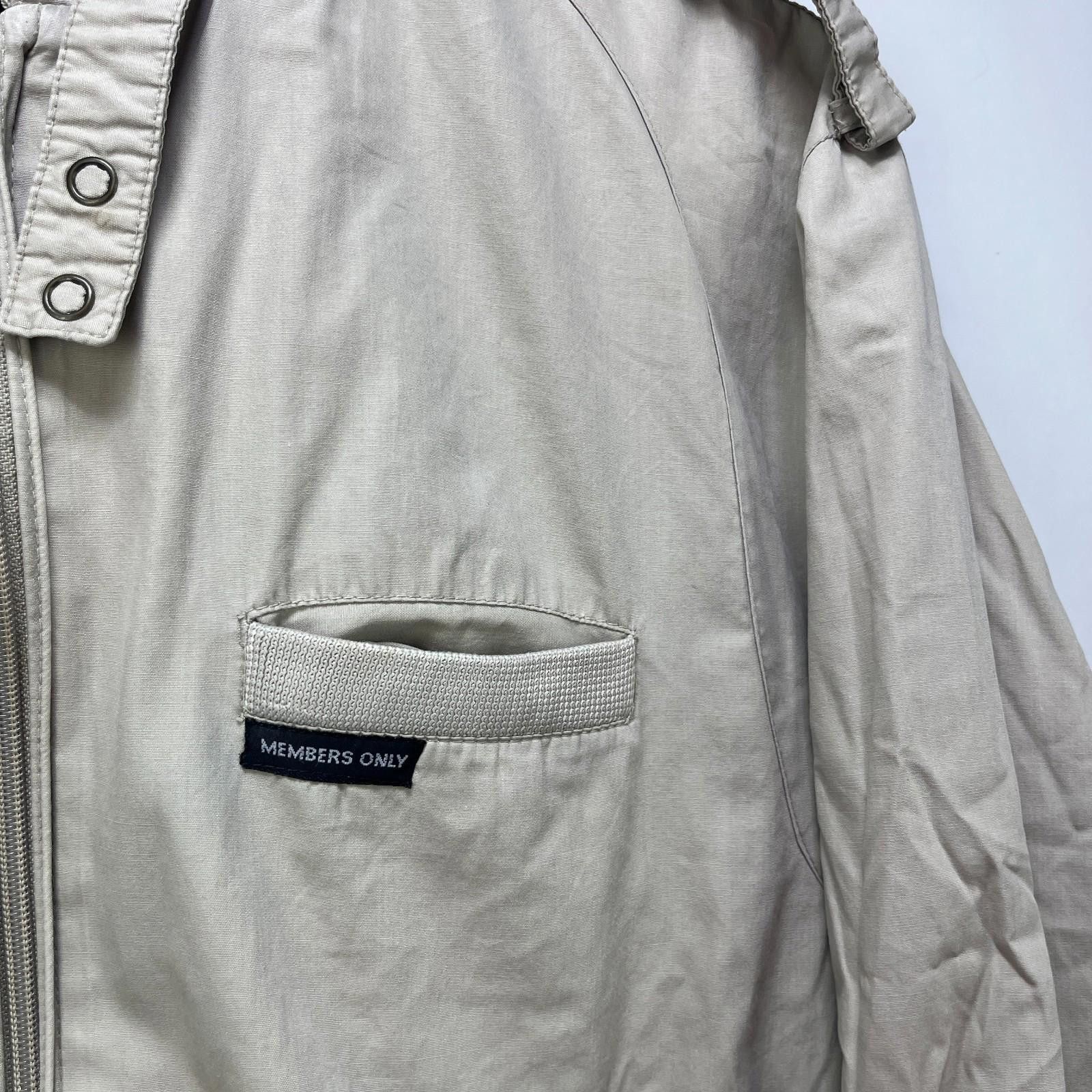 Members Only Vintage 90s Members Only Zip Up Jacket Size 40 Medium Size US M / EU 48-50 / 2 - 3 Thumbnail