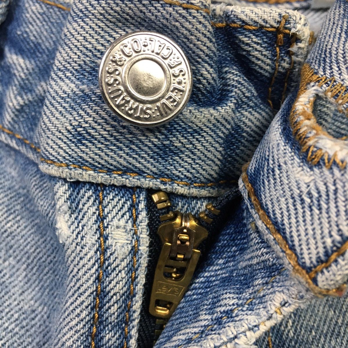 Levi's Levis 550 Relaxed Fit Vintage Y2K Jeans Size US 32 / EU 48 - 7 Thumbnail
