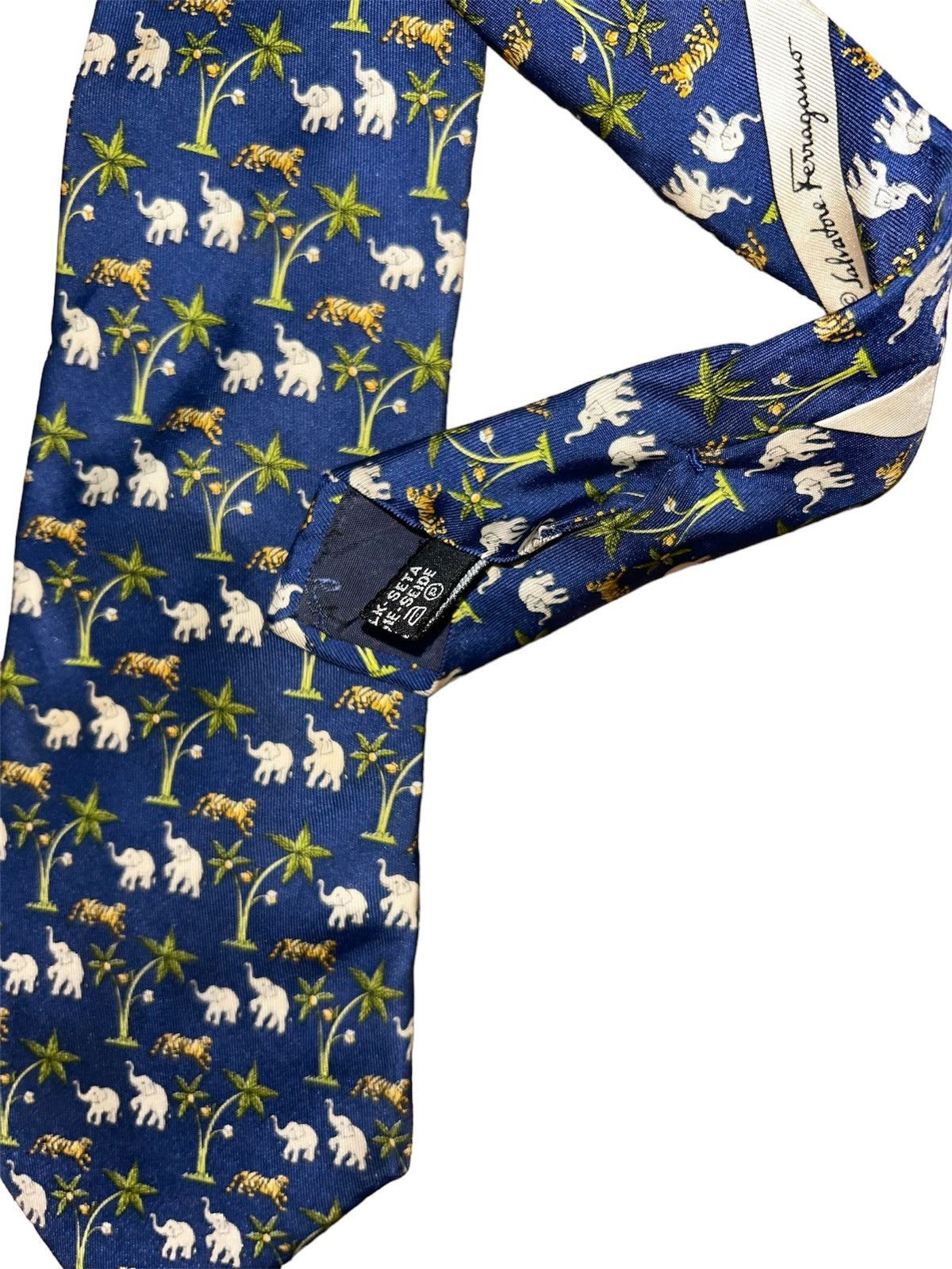 Salvatore Ferragamo Salvatore Ferragamo Tie Size ONE SIZE - 5 Thumbnail