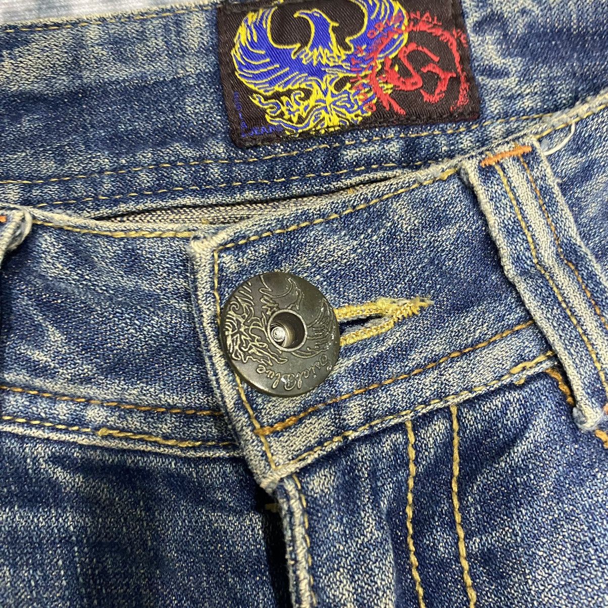 Hysteric Glamour × Japanese Brand × Le Grande Bleu (L.G.B.) Flare☠️ Eagle Japan Mudwash Bootcut Jeans Vintage 80s 90s Size US 28 / EU 44 - 10 Thumbnail