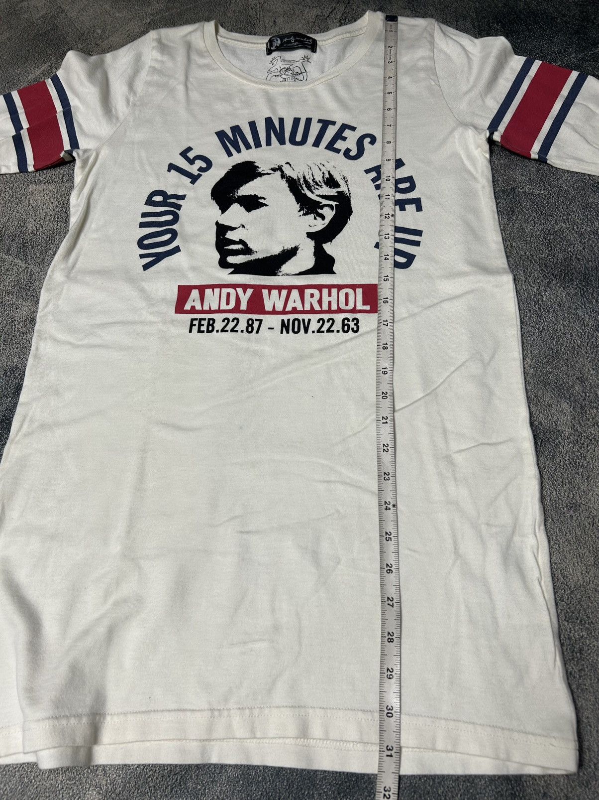 Hysteric Glamour Hysteric Glamour X Andy Warhol “Your 15 Minutes Are Up” Size US S / EU 44-46 / 1 - 7 Thumbnail