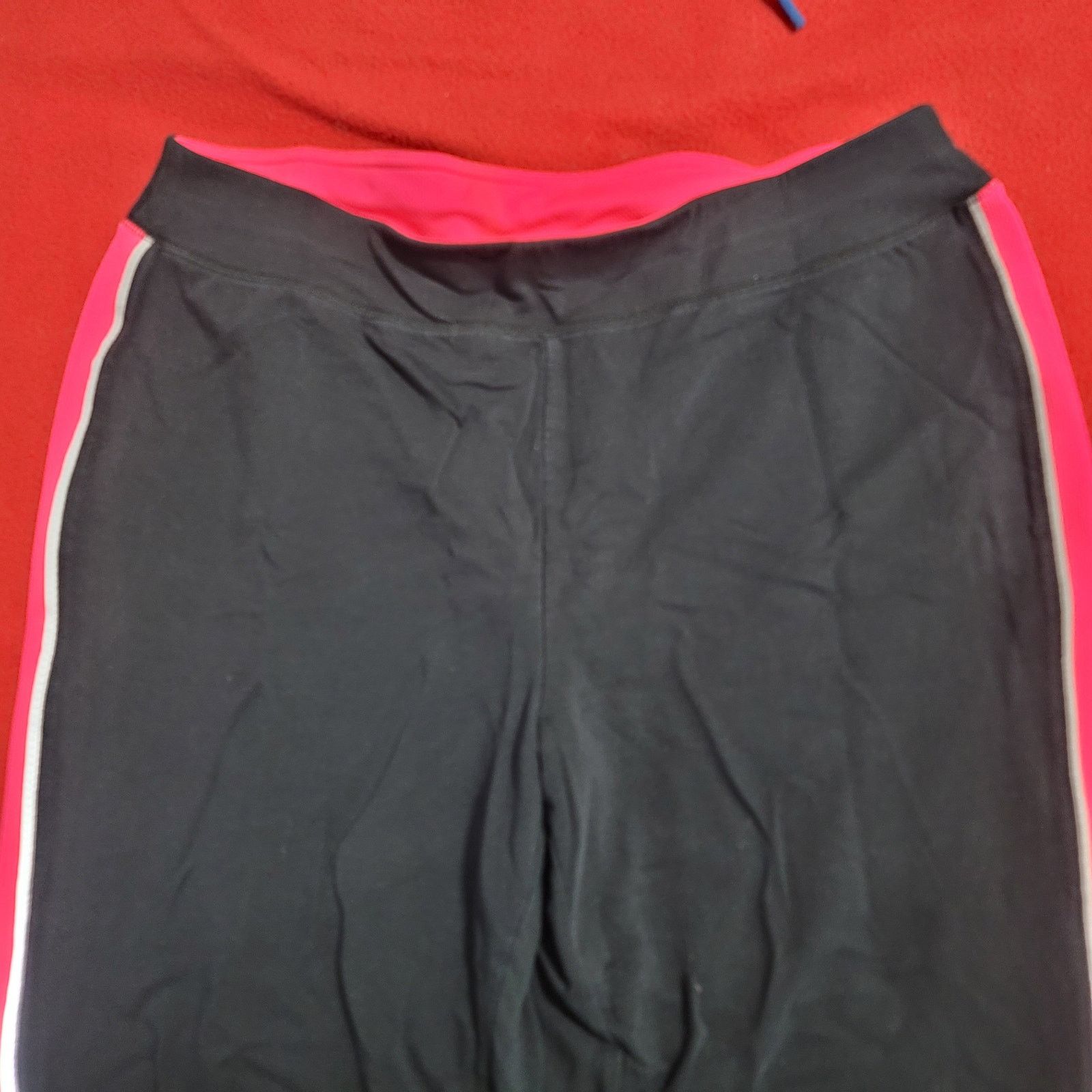 Other Catherines Black Pink Pull On Sweat Pants 14W 16W Plus Size 36" / US 14 / IT 50 - 1 Thumbnail