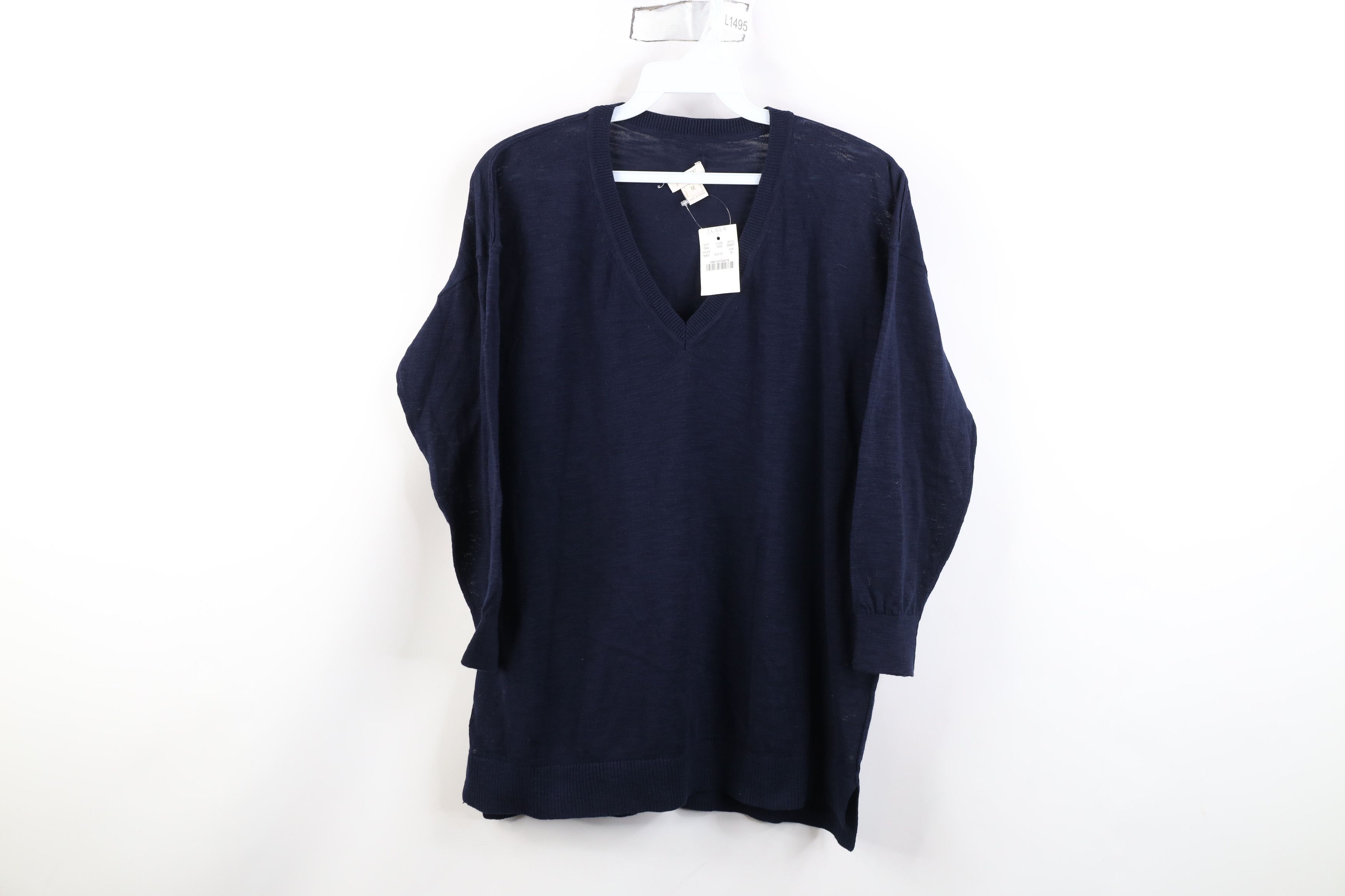 J.Crew Deadstock Vintage Y2K J Crew Cotton Knit 3/4 Sleeve Sweater Size M / US 6-8 / IT 42-44 - 1 Thumbnail