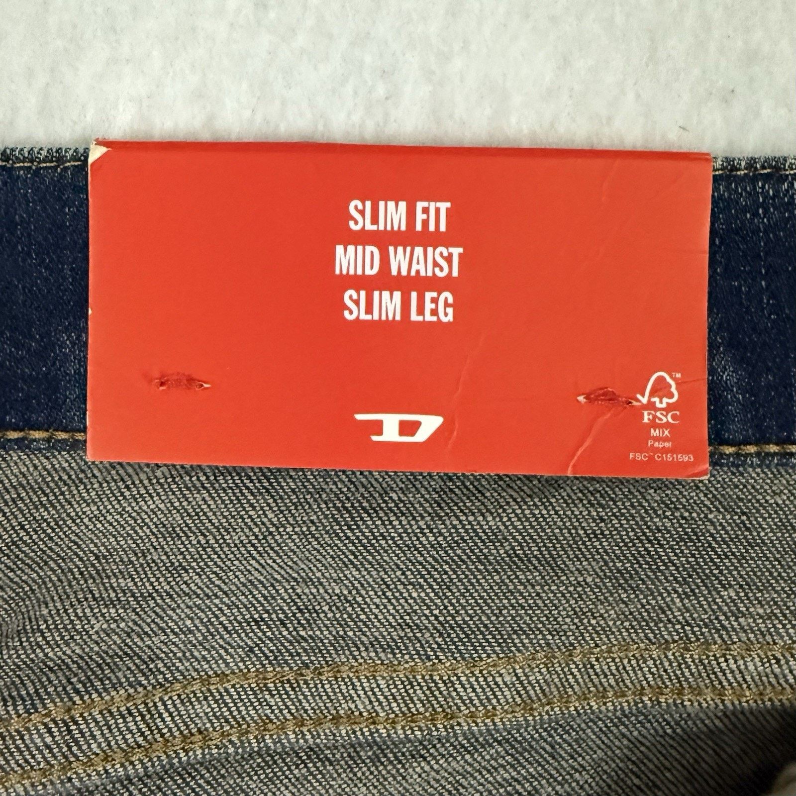 Diesel Diesel Mens Jeans Size 40x32 2019 D Strukt 09C73 Italy Size US 40 / EU 56 - 12 Thumbnail