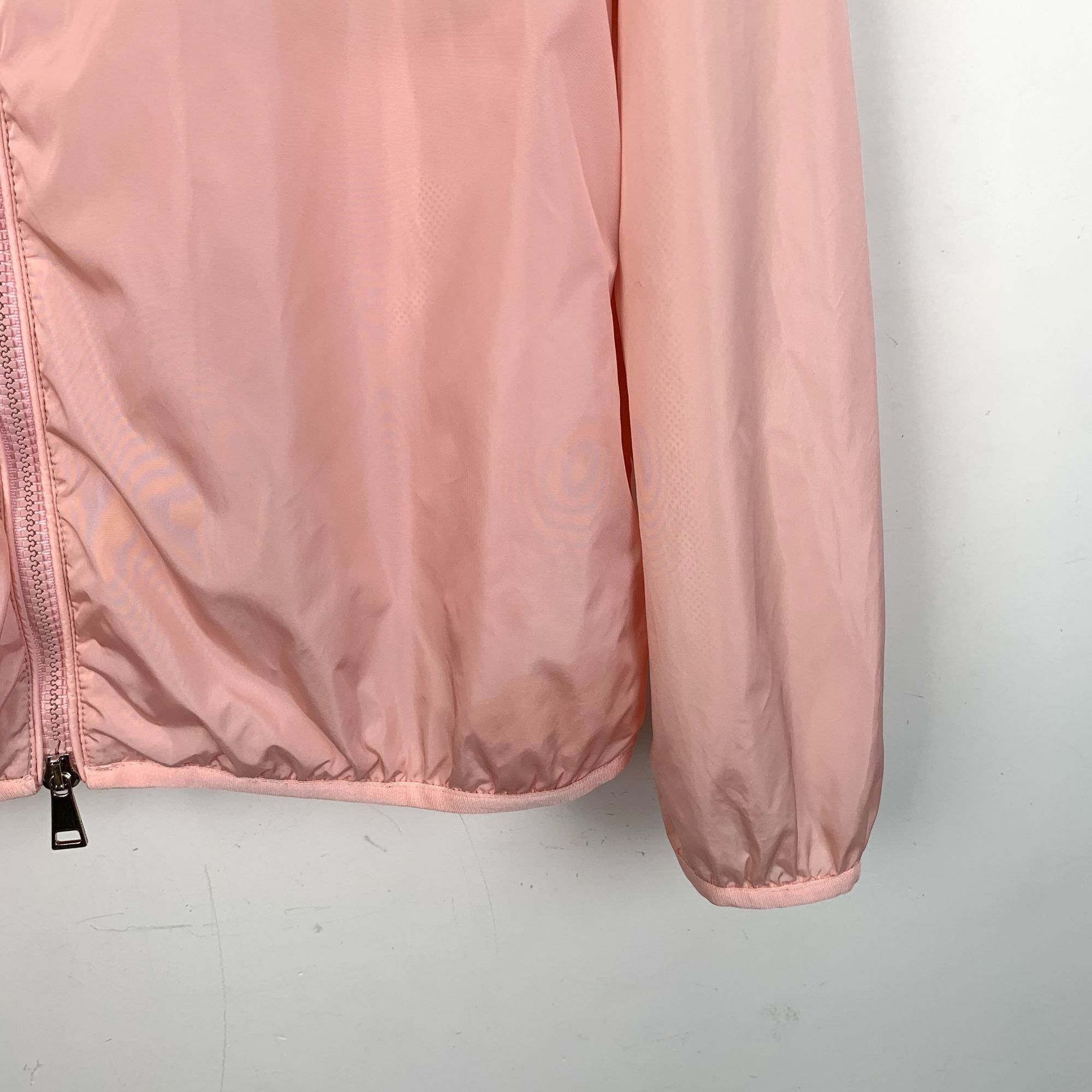 Moncler Moncler Womens Pink Hooded Windbreaker Jacket Size XS / US 0-2 / IT 36-38 - 4 Thumbnail