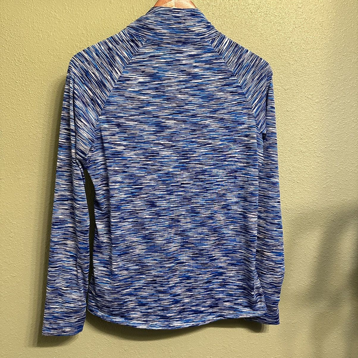 Under Armour Under Armour Women’s Blue Patterned Semi-fitted 1/2 Zip Size M / US 6-8 / IT 42-44 - 2 Thumbnail