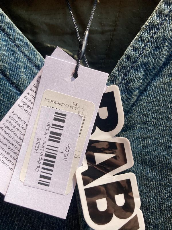 Babylon Babylon Denim Cardigan - Blue Indigo Size US L / EU 52-54 / 3 - 2 Thumbnail
