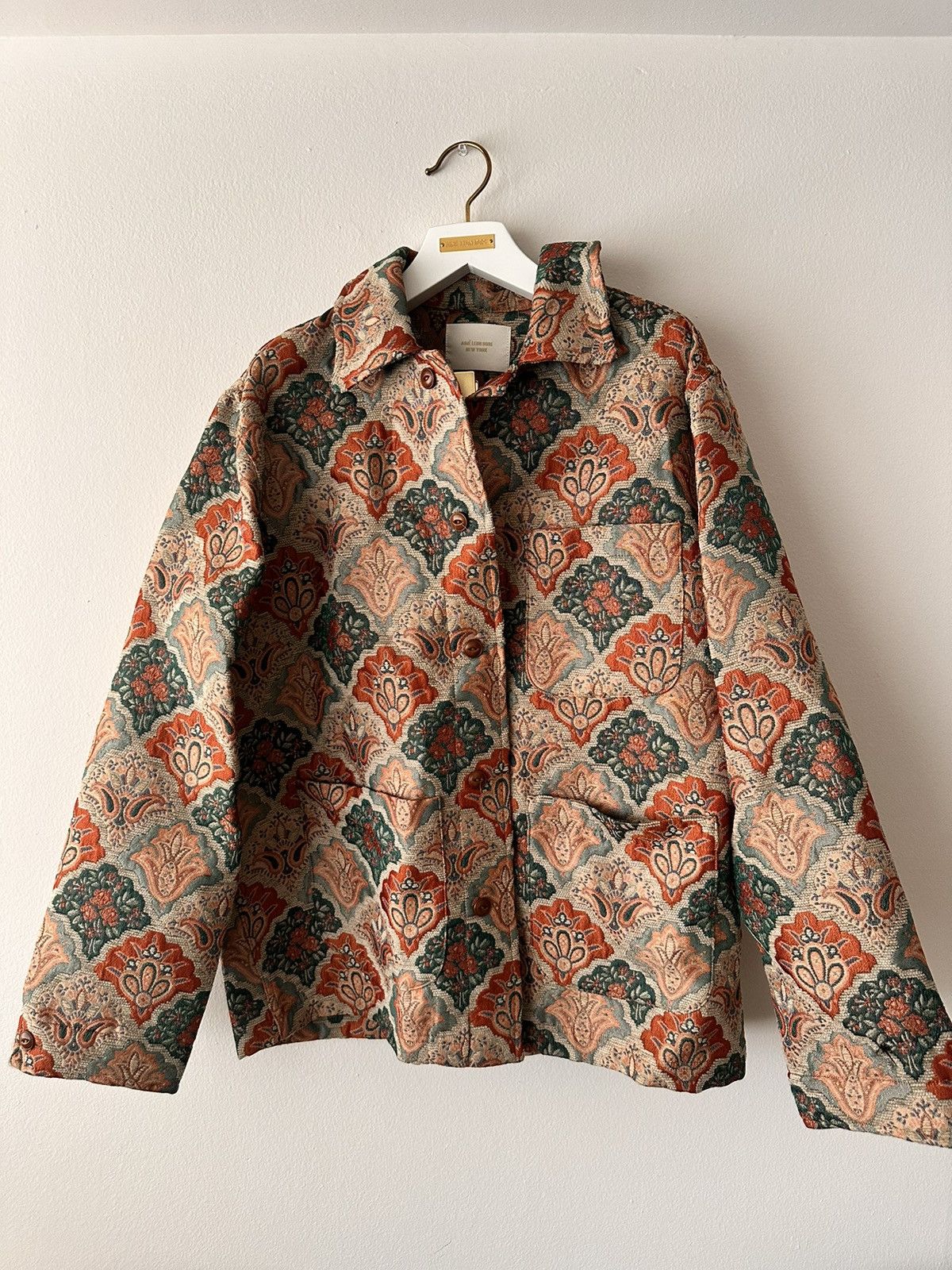 Aime Leon Dore Tapestry Chore Jacket Multicolor Men's - SS23 - US