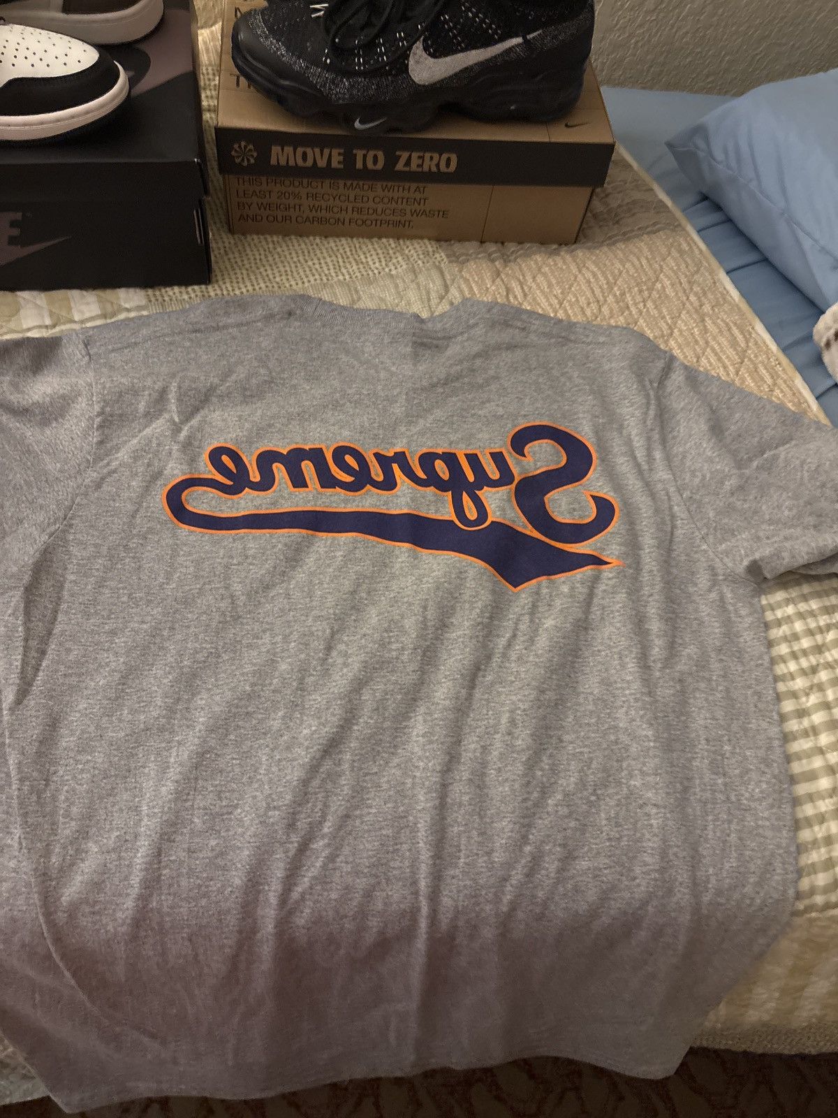 Supreme Supreme SS24 backwards t-shirt Size US M / EU 48-50 / 2 - 3 Thumbnail