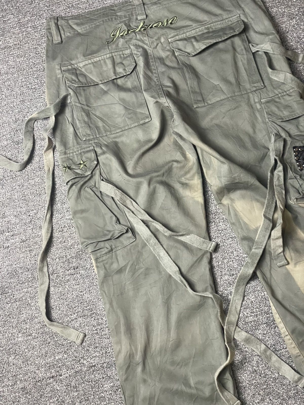 Hysteric Glamour × Japanese Brand × Vintage JACKROSE Japanese Brand Cargo Pants (111) Size US 33 - 11 Thumbnail