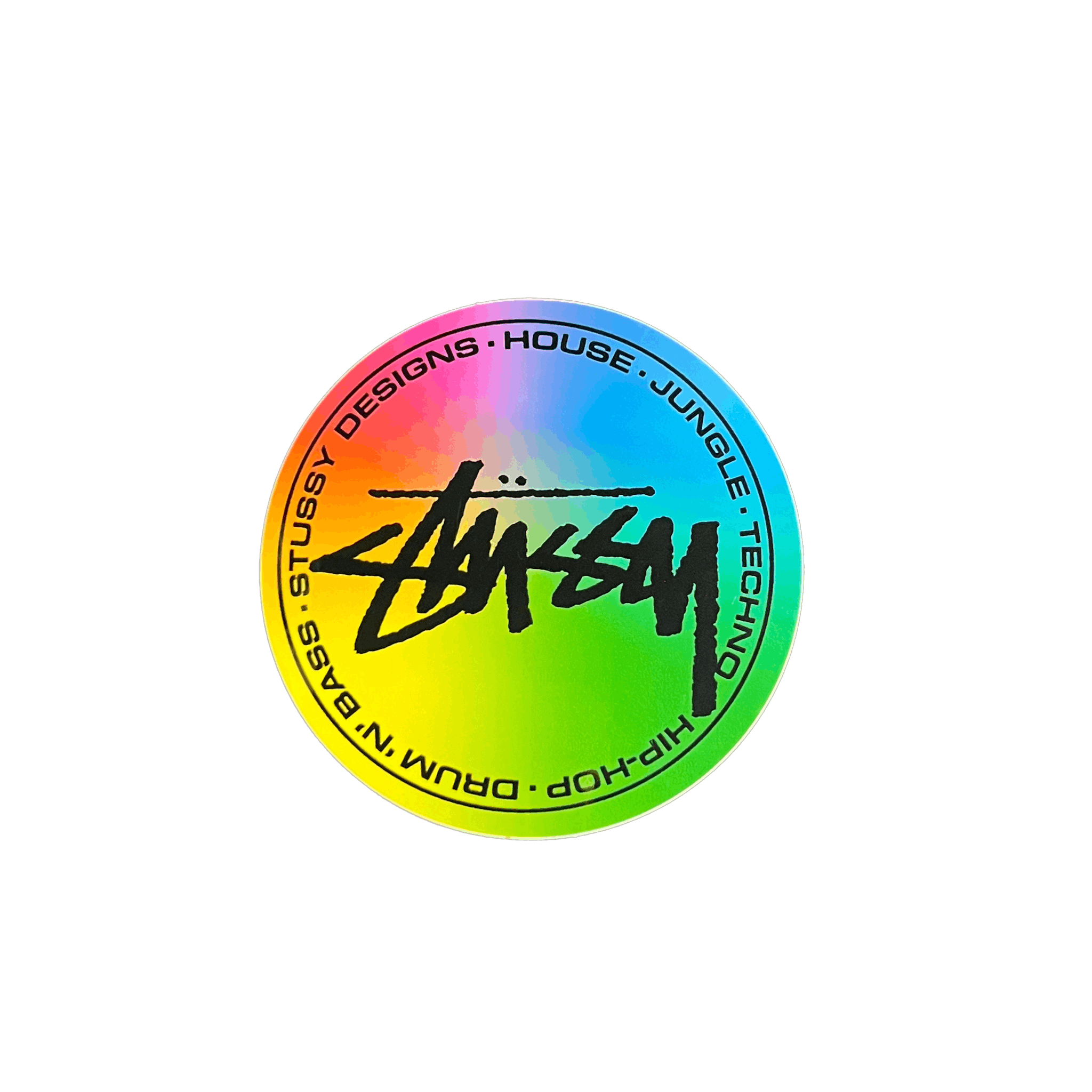 Stussy Stüssy Designs Circle Sticker Multi Size ONE SIZE - 1 Preview