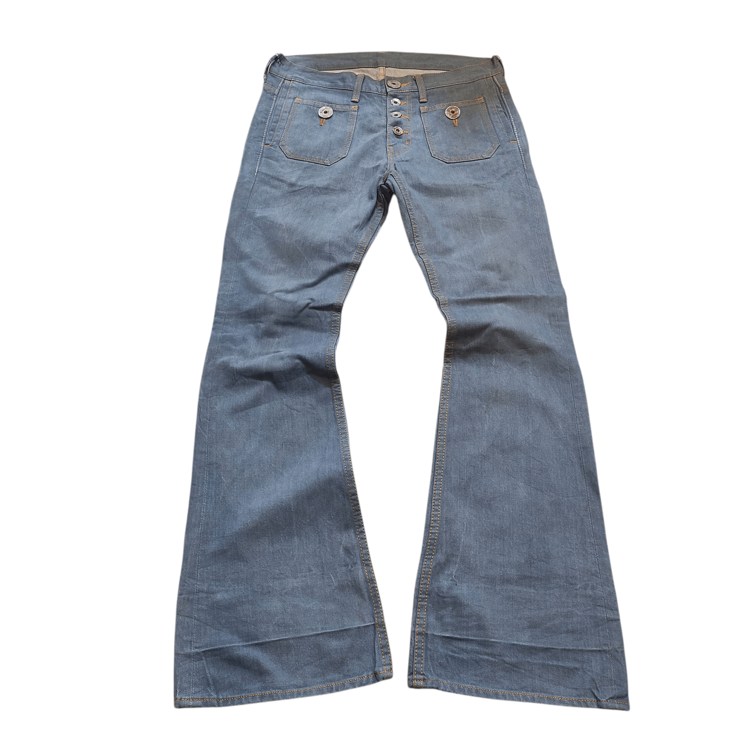 If Six Was Nine Love Saves Sanforized Flare denim style if6w9 Size US 30 / EU 46 - 1 Thumbnail