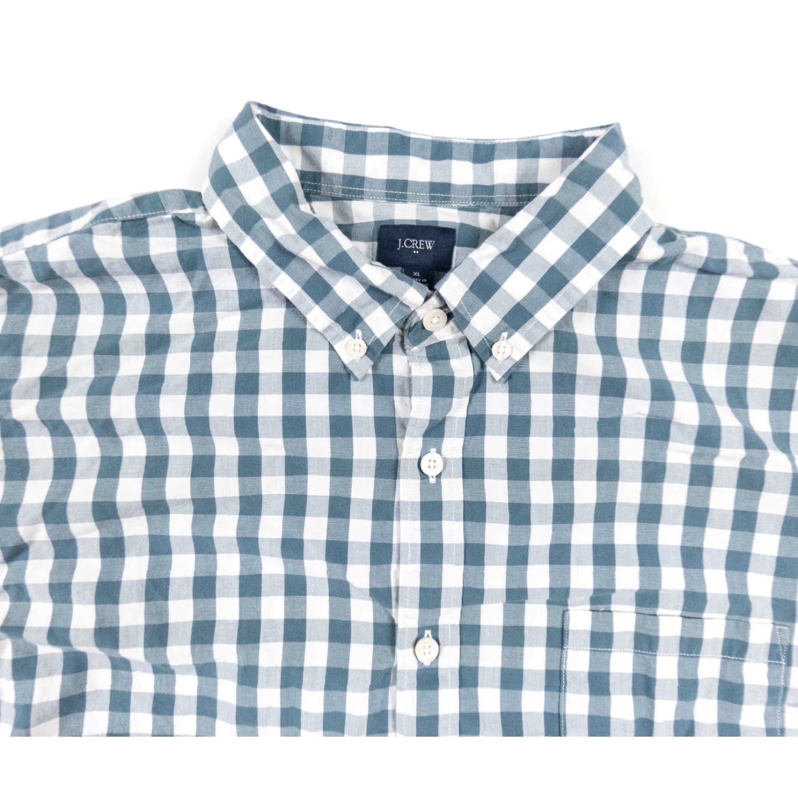 J.Crew VINTAGE? No — JCrew Shirt Mens XL Green Plaid Long Sleeve Button-Down X-Large Regular Size Preppy 90s Theme (if applicable) Size US XL / EU 56 / 4 - 2 Thumbnail