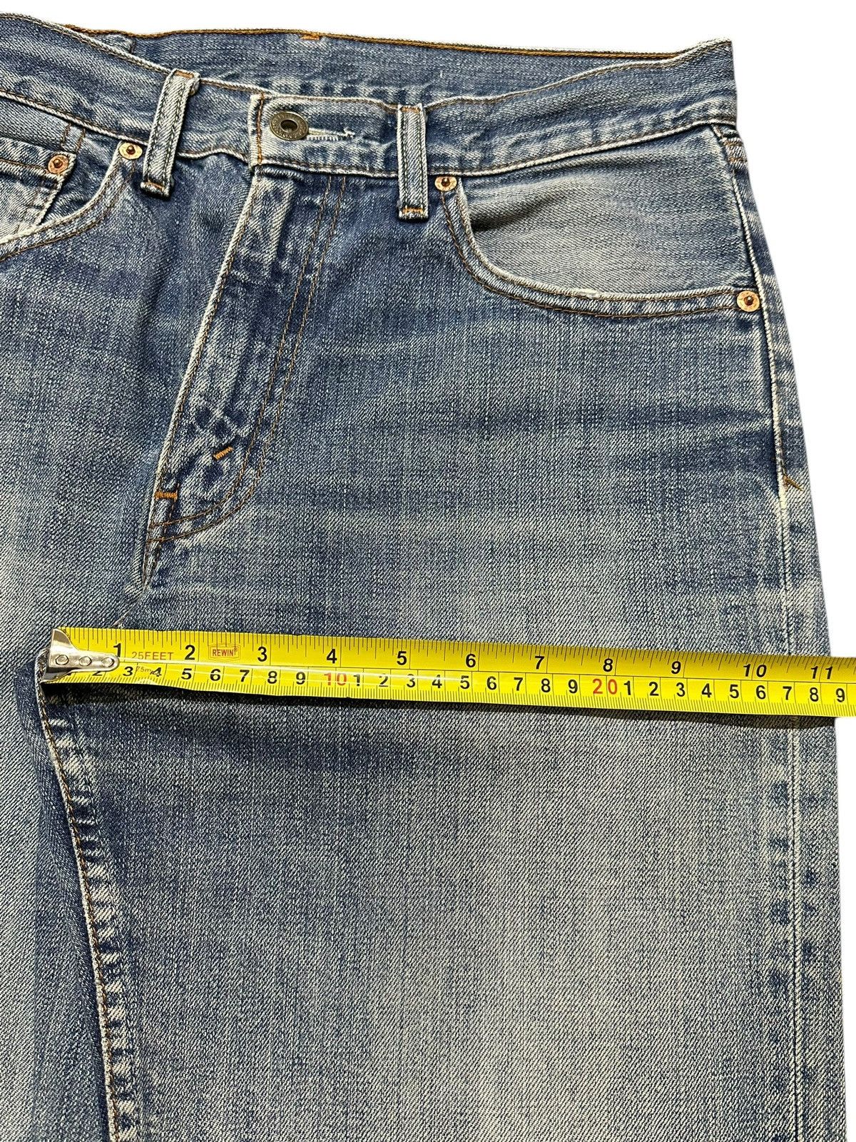Levi's Vintage 80s Levis 502 Blue Faded Wash Style Loose Jeans Size US 30 / EU 46 - 14 Thumbnail