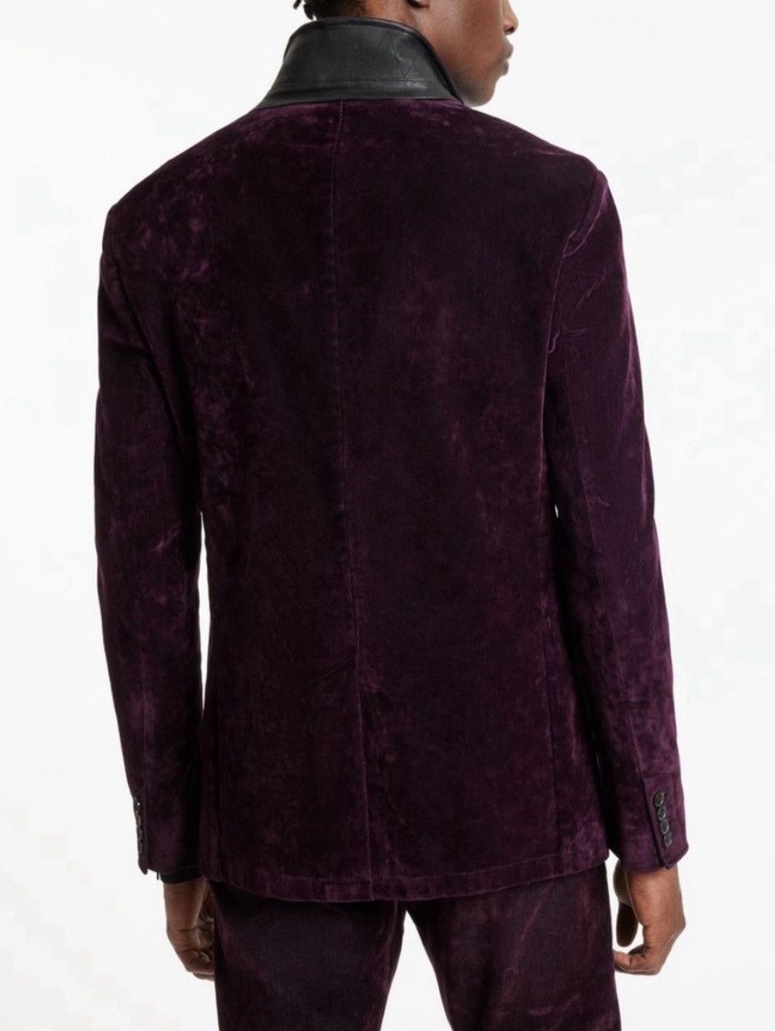John Varvatos Woodward flocked velvet jacket EU 50 USA 40 Size US M / EU 48-50 / 2 - 17 Thumbnail