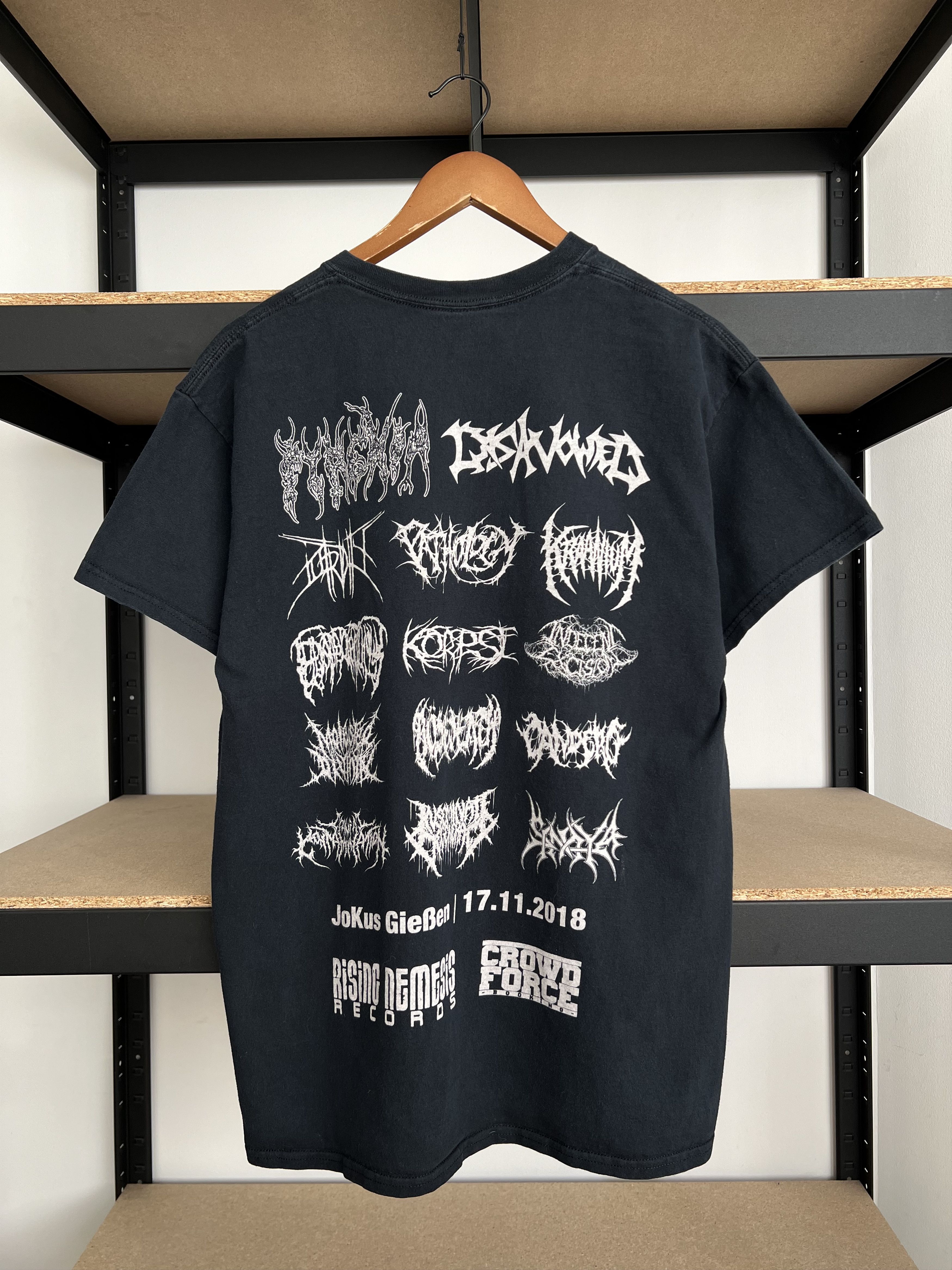 Band Tees Vintage 2018 Slamming Brutality Tour Festival Death Metal Size US L / EU 52-54 / 3 - 2 Thumbnail