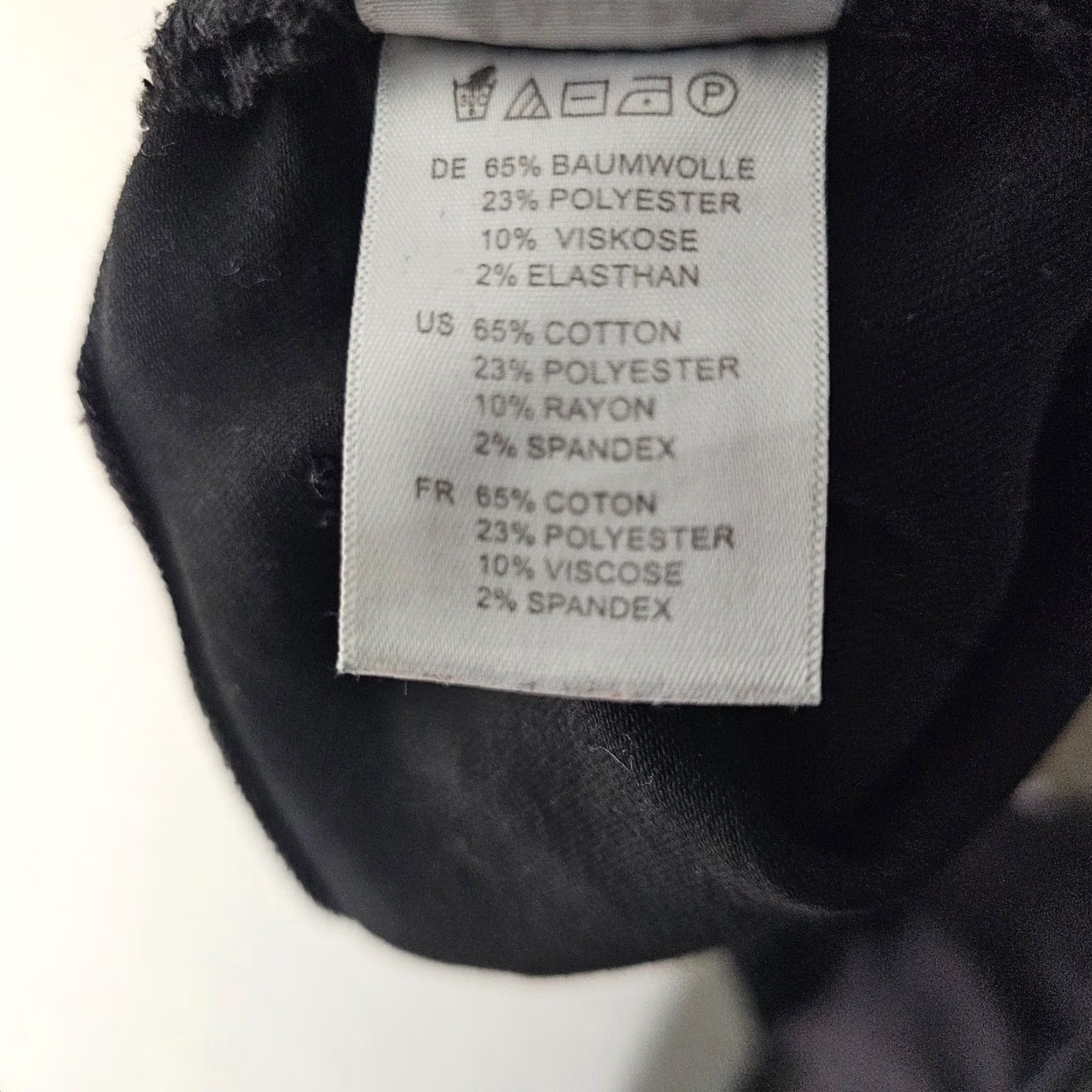 Vintage Articles Of Society Jeans Women's 26 Black Denim Low Rise Skinny Distressed Jeans Size 26" / US 2 / IT 38 - 5 Thumbnail