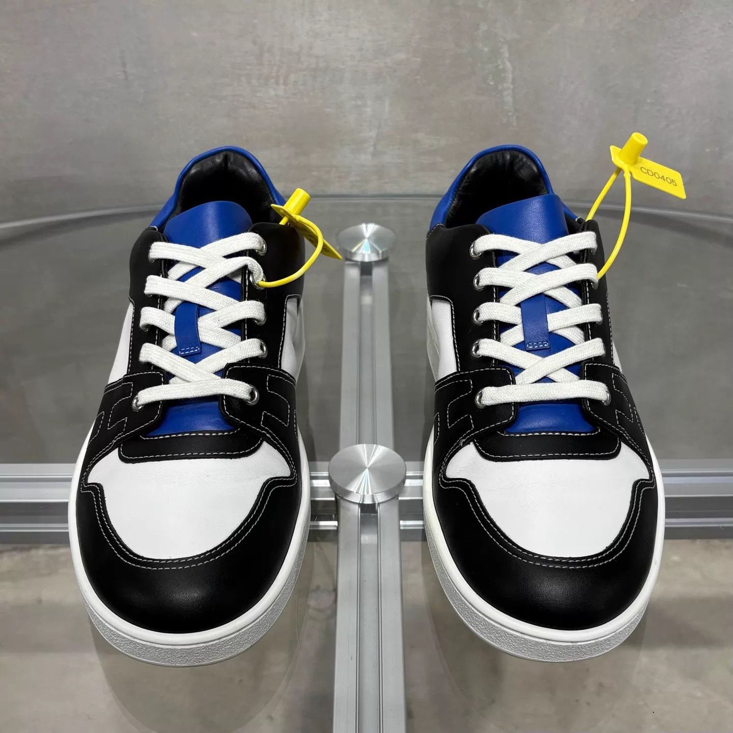 Hermes Hermes Freestyle Blue-Black Platform Sneakers EU 39 Size US 6 / EU 39 - 1 Thumbnail