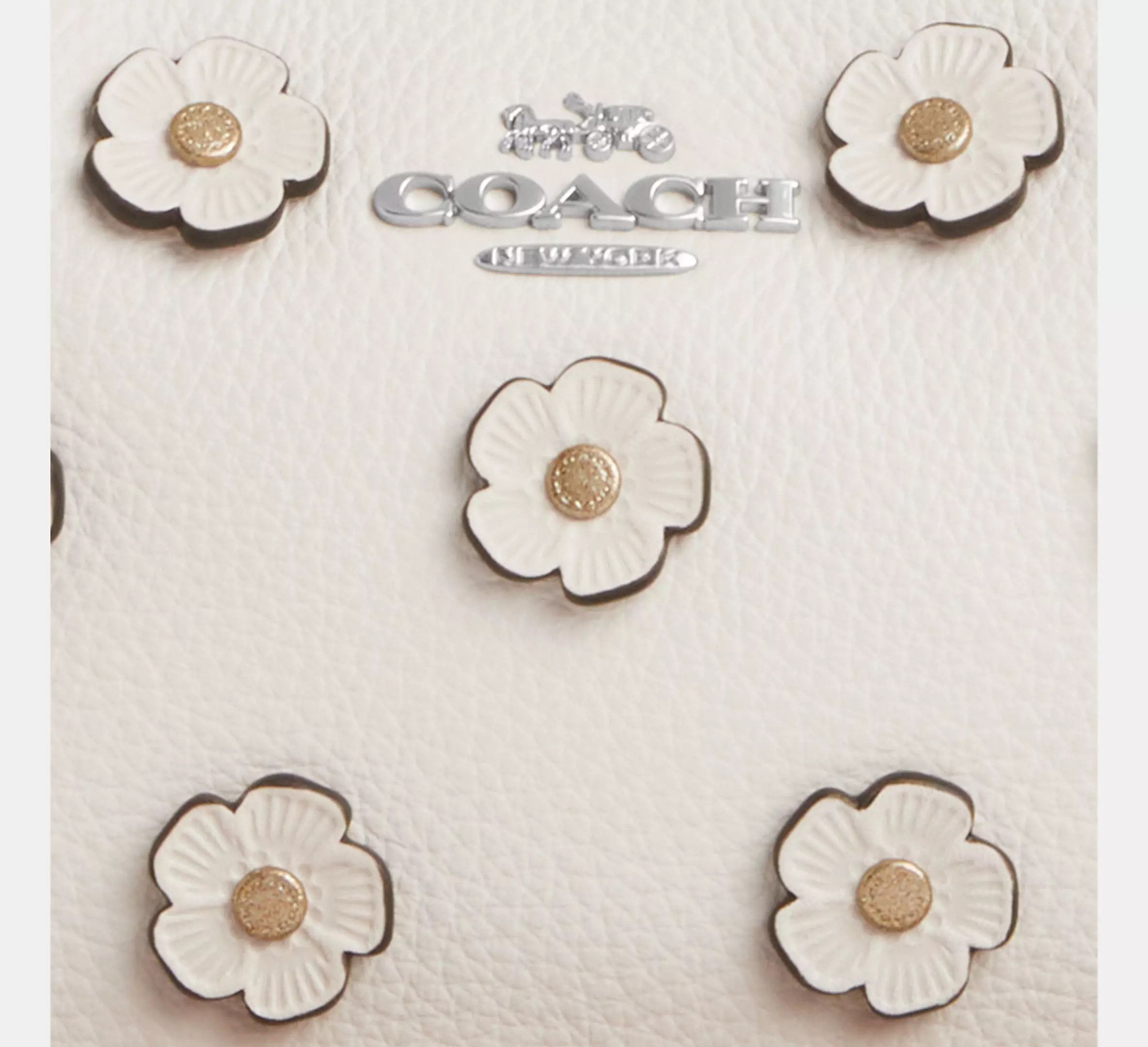 Coach NWT Coach Teri Mini Crossbody Bag With Floral Applique CAJ98 Size ONE SIZE - 11 Thumbnail