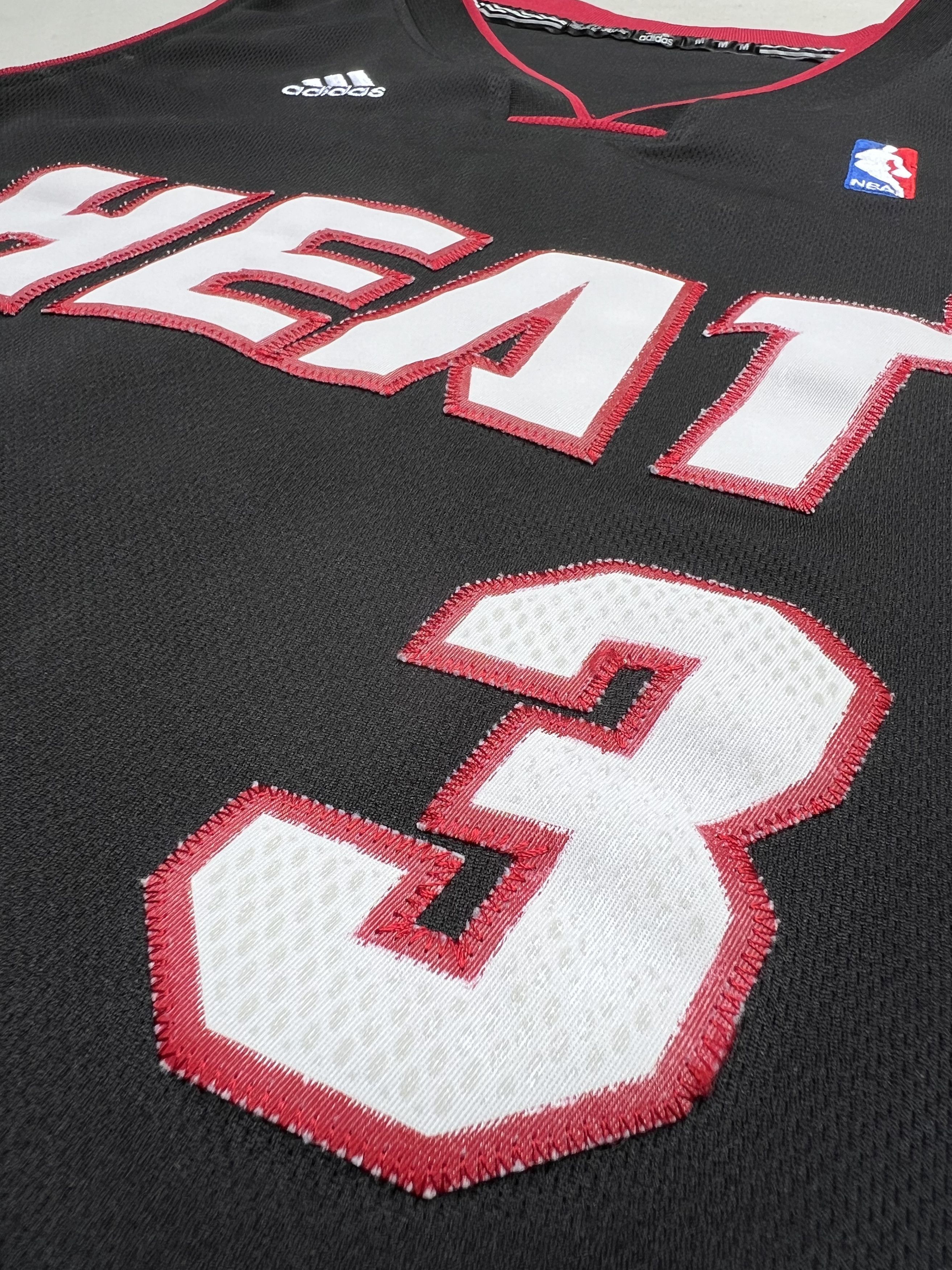 Adidas × NBA Dwyane Wade Miami Heat NBA Black Swingman Jersey Size US M / EU 48-50 / 2 - 3 Thumbnail
