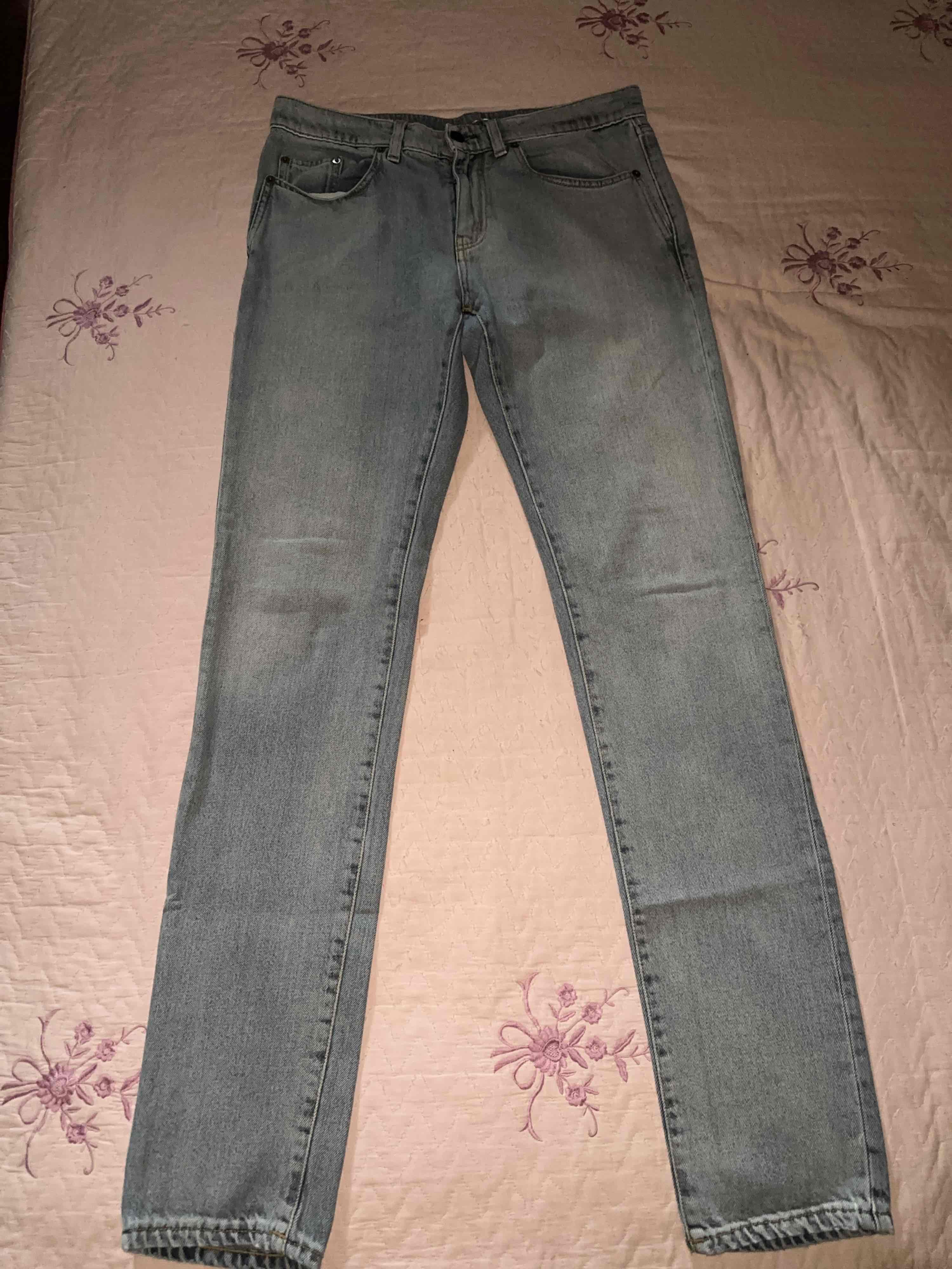 Saint Laurent Paris Saint Laurent Washed Jeans Size 30 Size US 30 / EU 46 - 1 Thumbnail