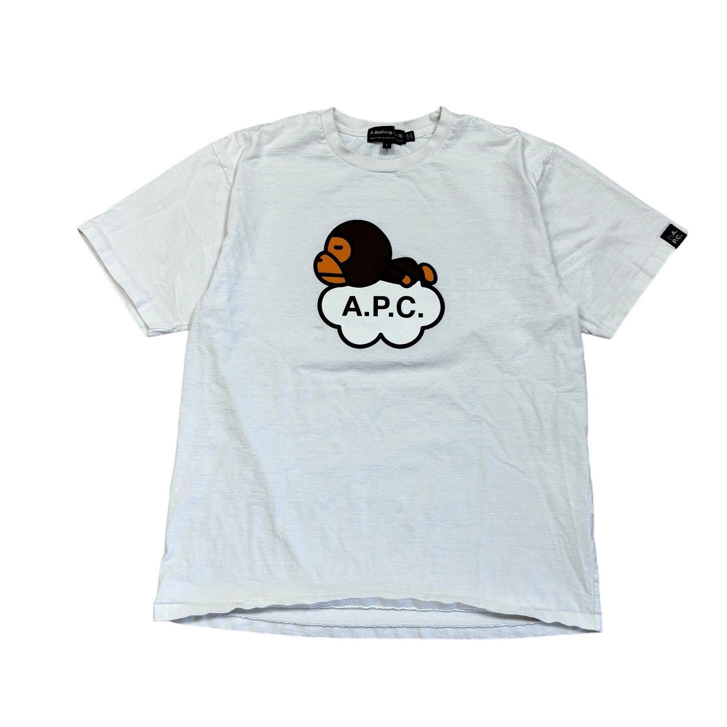 Bape 2007 Bape Teriyaki Boyz Tee White Large Nigo Milo Bathing TB