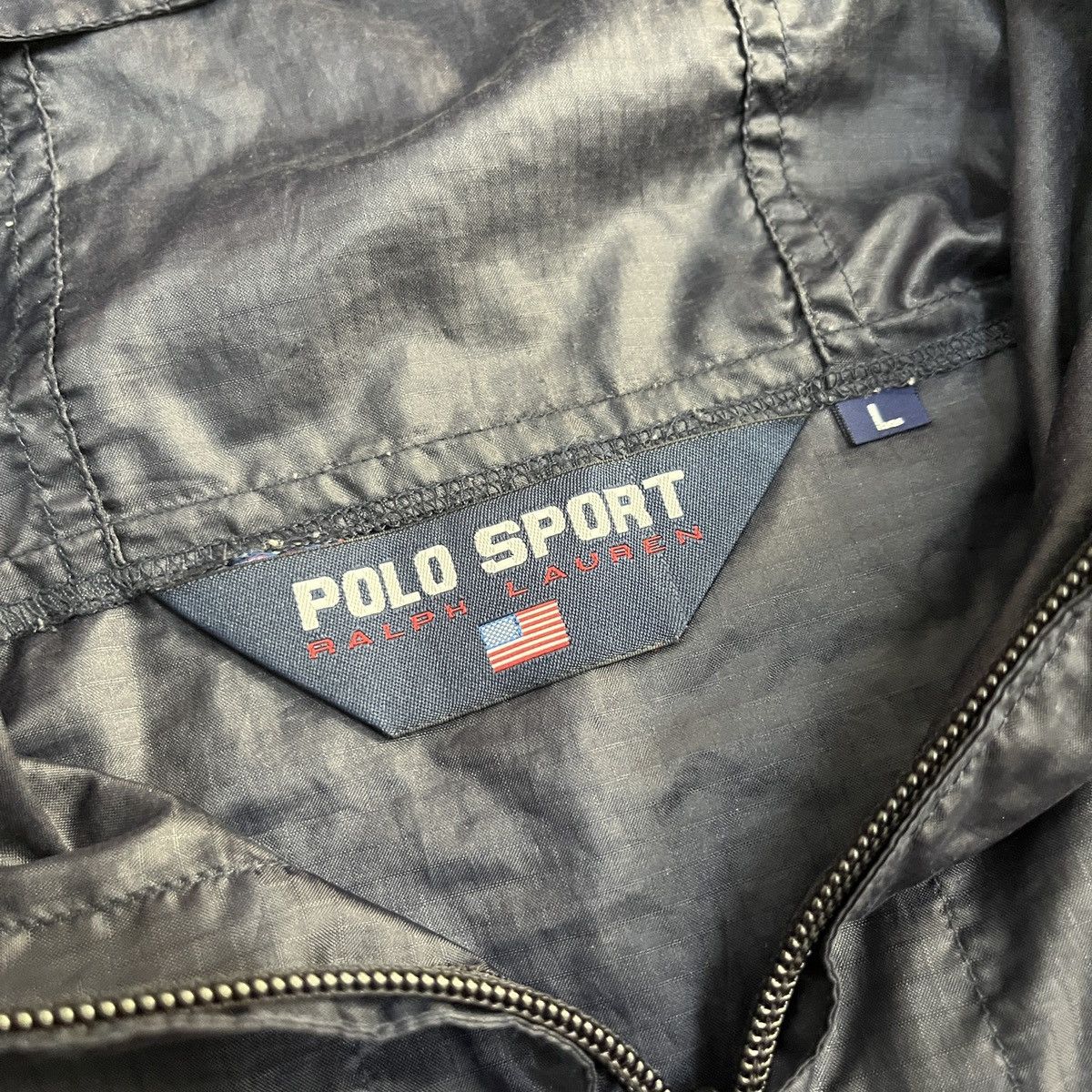 Polo Ralph Lauren × Vintage Polo Sport Ralph Lauren Windbreaker Size US L / EU 52-54 / 3 - 4 Thumbnail