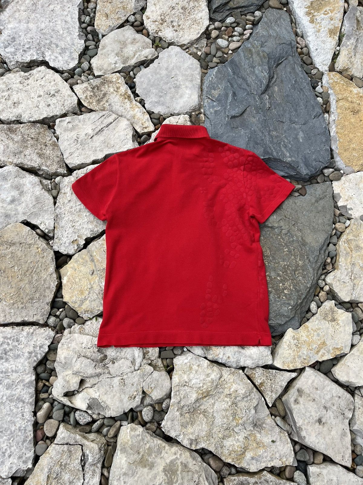 Lacoste × Vintage Vintage Lacoste x Michael Young patterned polo t-shirt tee Size US M / EU 48-50 / 2 - 2 Thumbnail