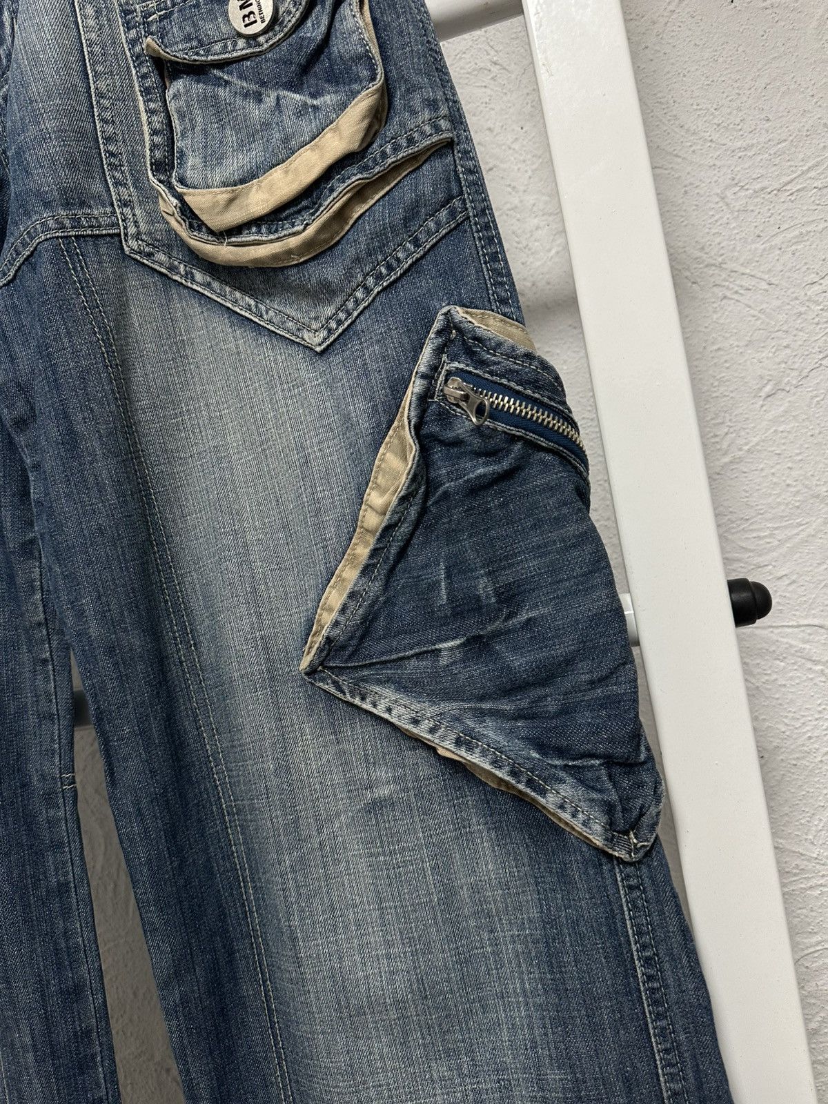 Japanese Brand Men’s Avant Garde Japanese Brand Jeans W33 Size L Y2K Size US 33 - 3 Thumbnail