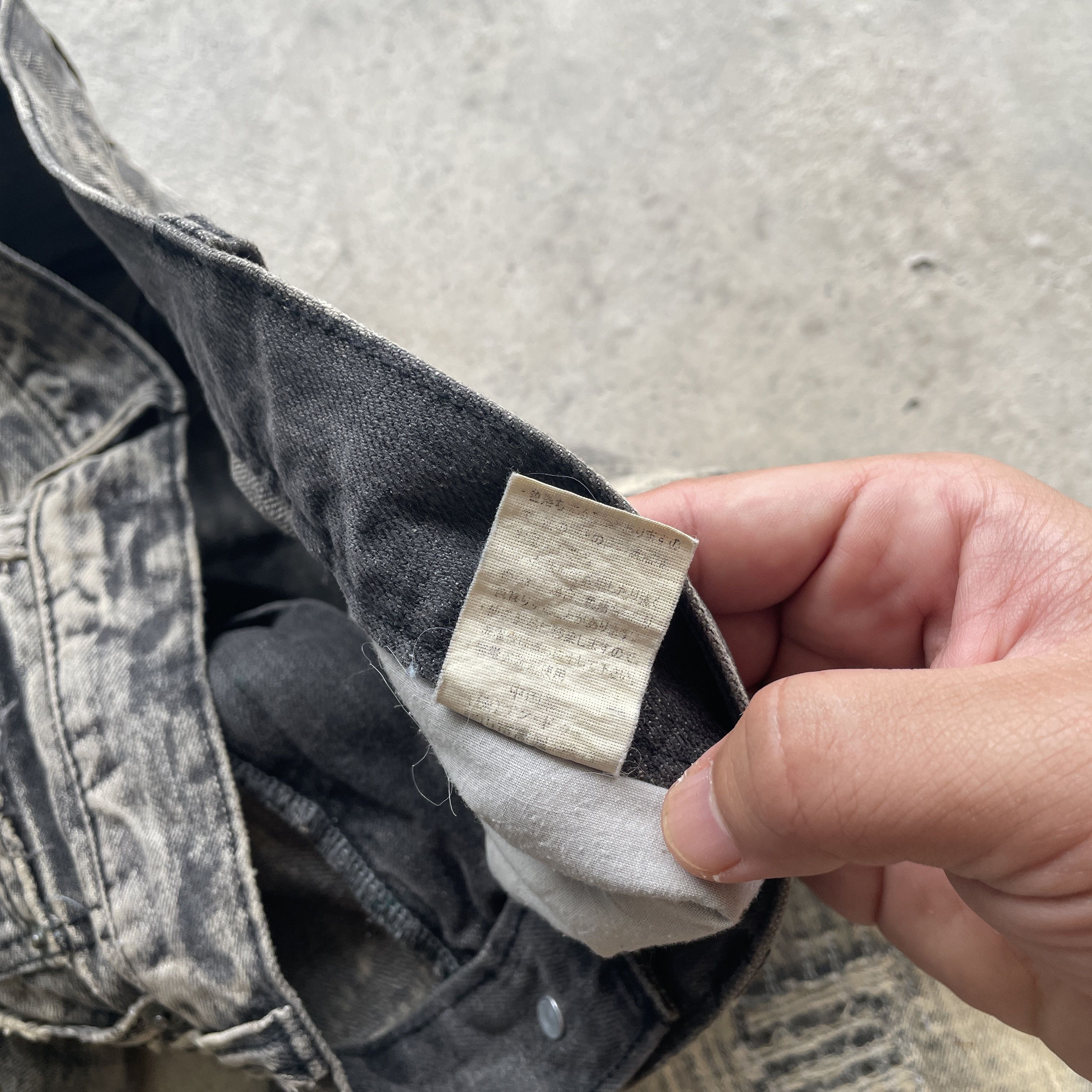 Japanese Brand × Vintage Vintage Japanese Acid Wash Distressed Faded Jeans Pants W32 Size US 32 / EU 48 - 9 Thumbnail