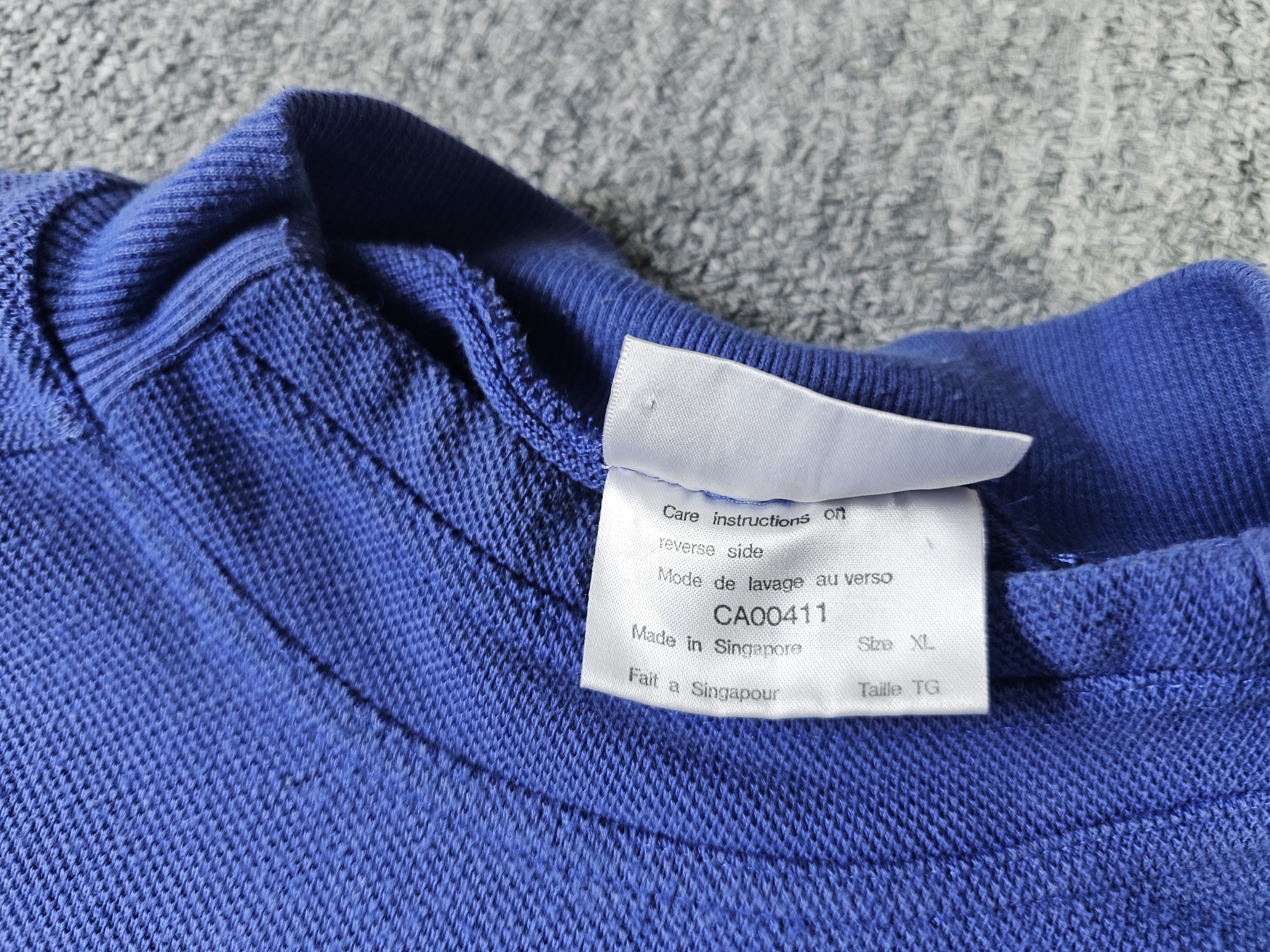 Adidas Vintage 80s Adidas Mock Neck Trefoil Sweatshirt Size US XL / EU 56 / 4 - 5 Thumbnail