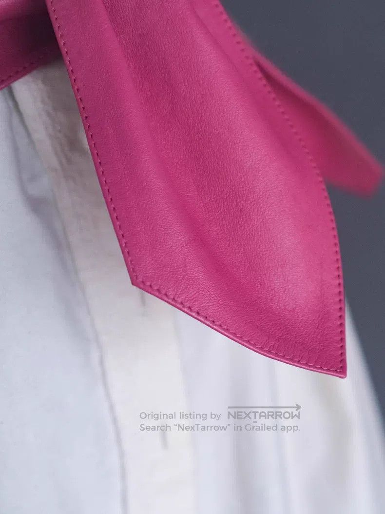 Kenzo Kenzo Plum-colored leather belt Size ONE SIZE - 8 Thumbnail