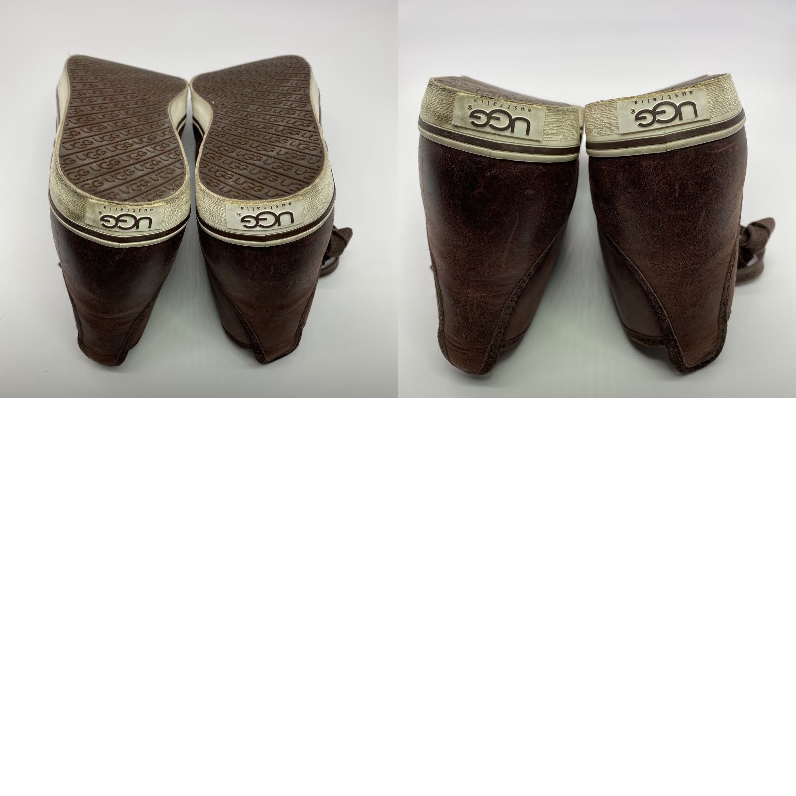 Ugg UGG MENS BOOT Leather Brown Chukka Lace Up 3-Eye Mid-Calf Leighton Breathable Comfort SZ 12 Mens Shoes Size US 12 / EU 45 - 8 Thumbnail