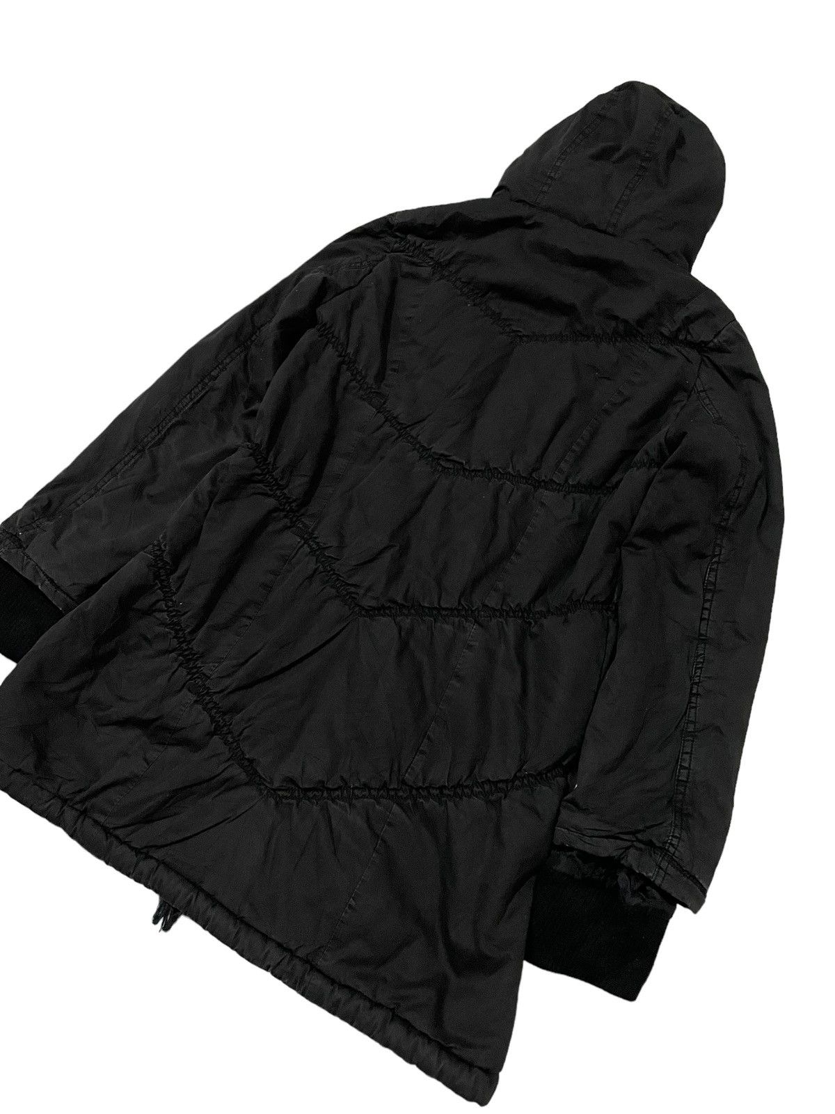 Japanese Brand × Vintage TRIBE Baby Shoop Sherpa Lined Fur Hooded Bondage Punk Jacket Size US M / EU 48-50 / 2 - 12 Thumbnail