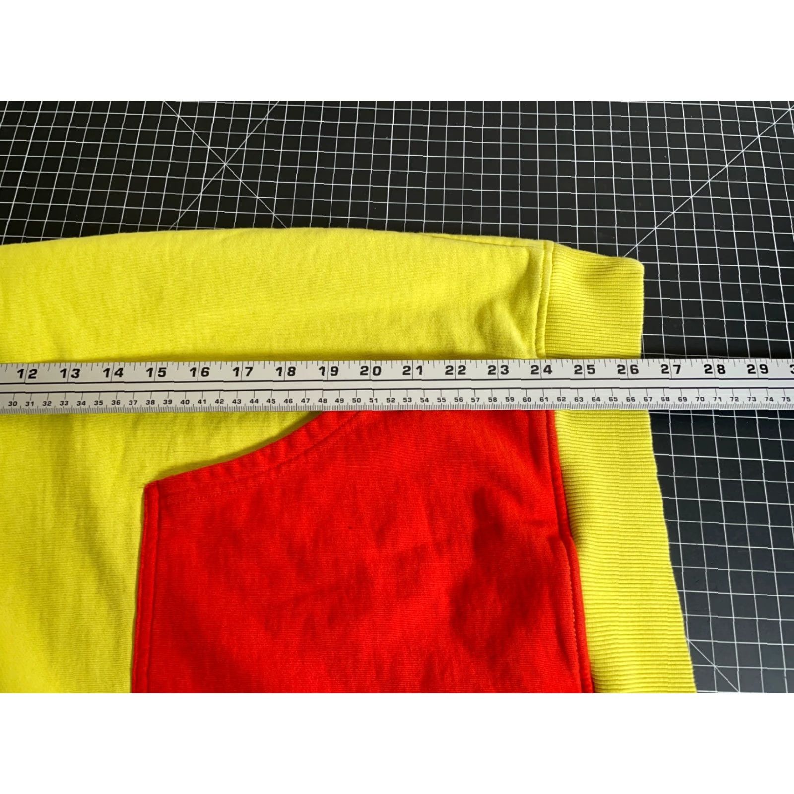 Odd Future Odd Future Hoodie Adult Large Yellow Blue Colorblock Sweatshirt Tyler Creator Size US L / EU 52-54 / 3 - 6 Thumbnail