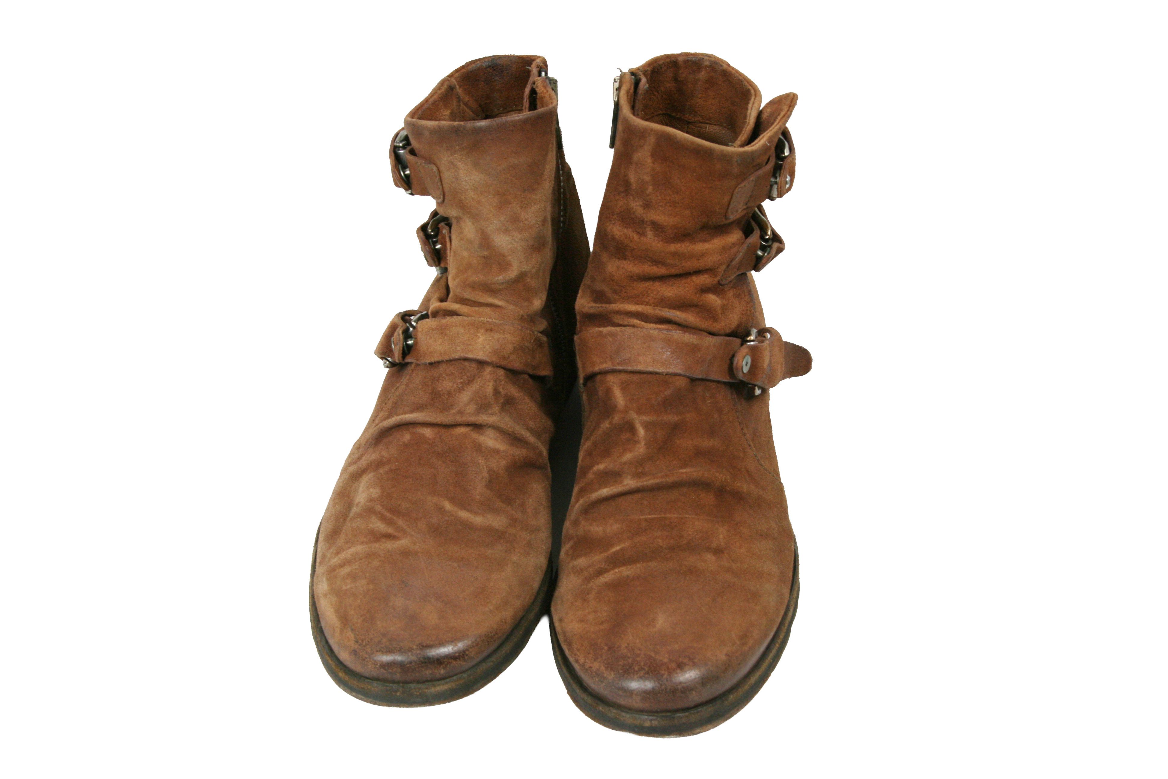 A.S.98 Avant Garde Grunge Triple Buckles Boots Size US 8 / EU 41 - 8 Thumbnail