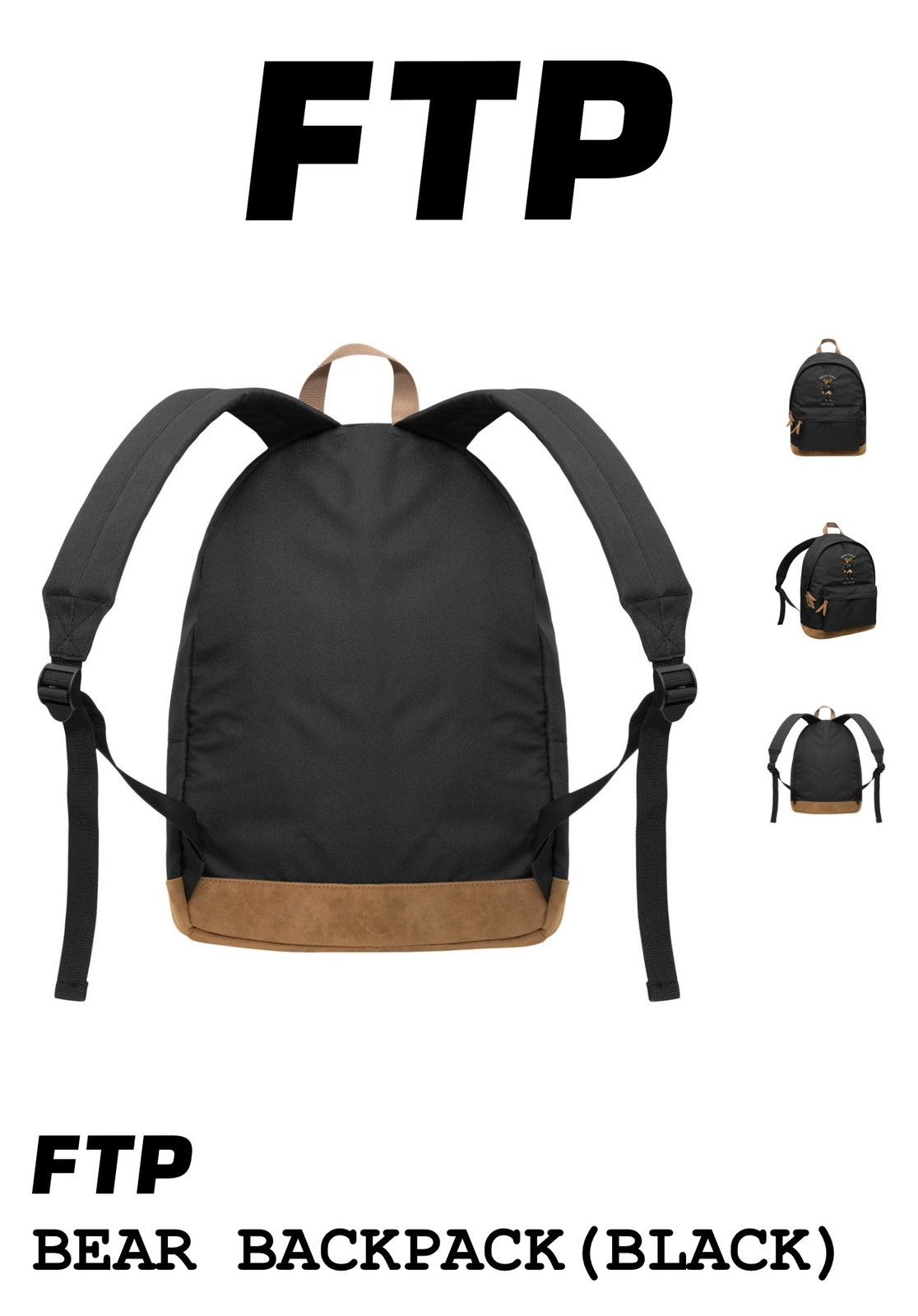 Fuck The Population FTP Shoot First Ask Later Backpack Size ONE SIZE - 2 Thumbnail