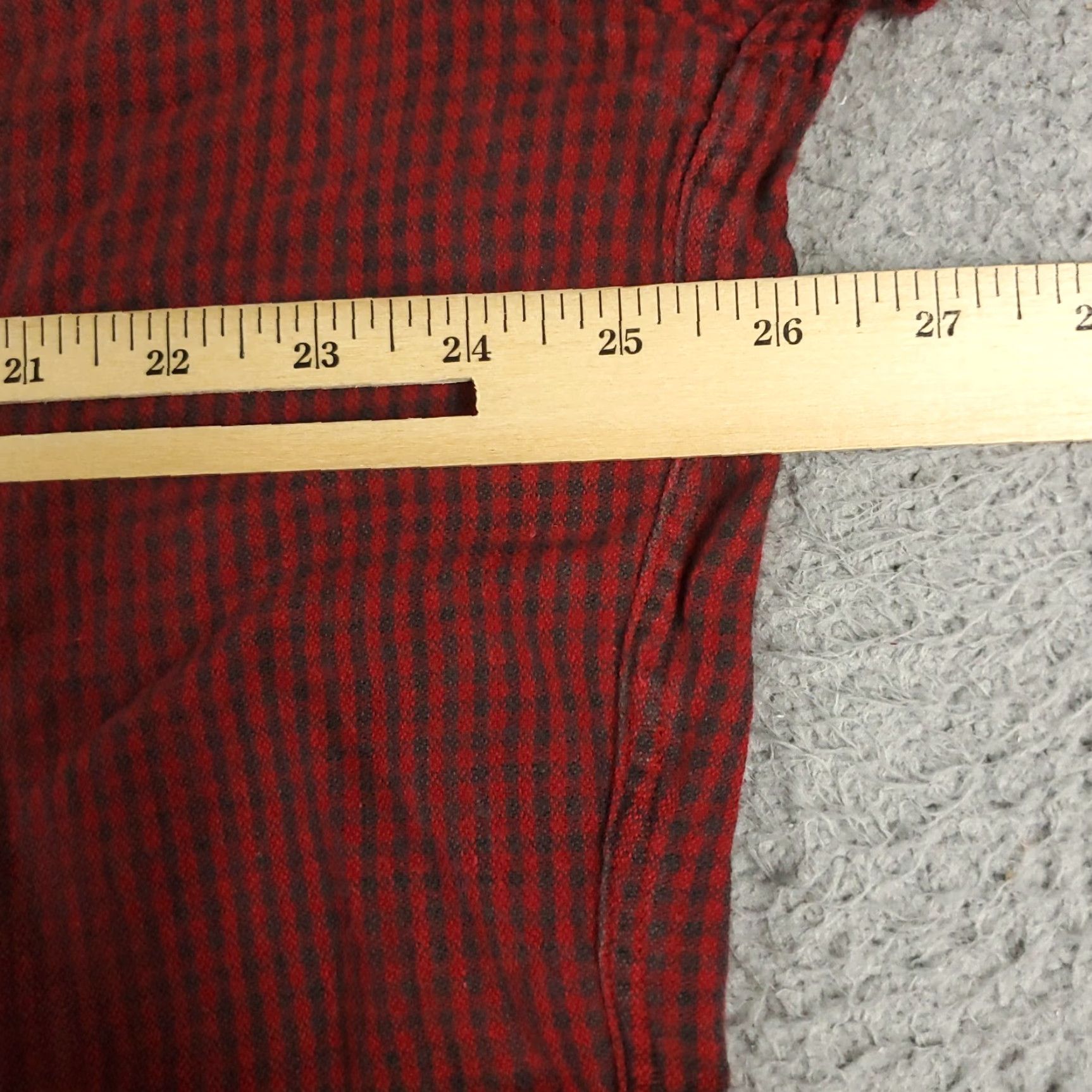 Ralph Lauren VINTAGE Ralph Lauren Shirt Mens Large Red Check Casual Button Up Long Sleeve Mens Size US L / EU 52-54 / 3 - 5 Thumbnail