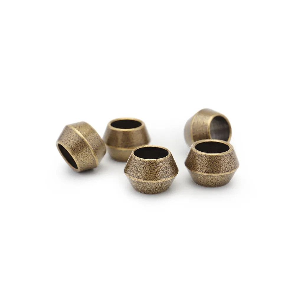 Handmade 10Pcs Small Brass Knife Beads Paracord Bead Zipper Umbrella Size ONE SIZE - 3 Thumbnail