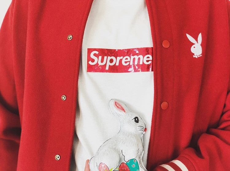 Supreme Supreme 2006 Holographic Box Logo Tee Red On White Size US L / EU 52-54 / 3 - 12 Thumbnail