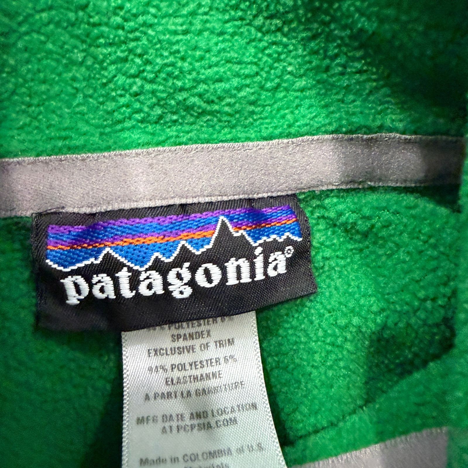 Patagonia Patagonia Piton Sweater Men's Medium Green 1/4 Zip Pullover Size US M / EU 48-50 / 2 - 5 Thumbnail