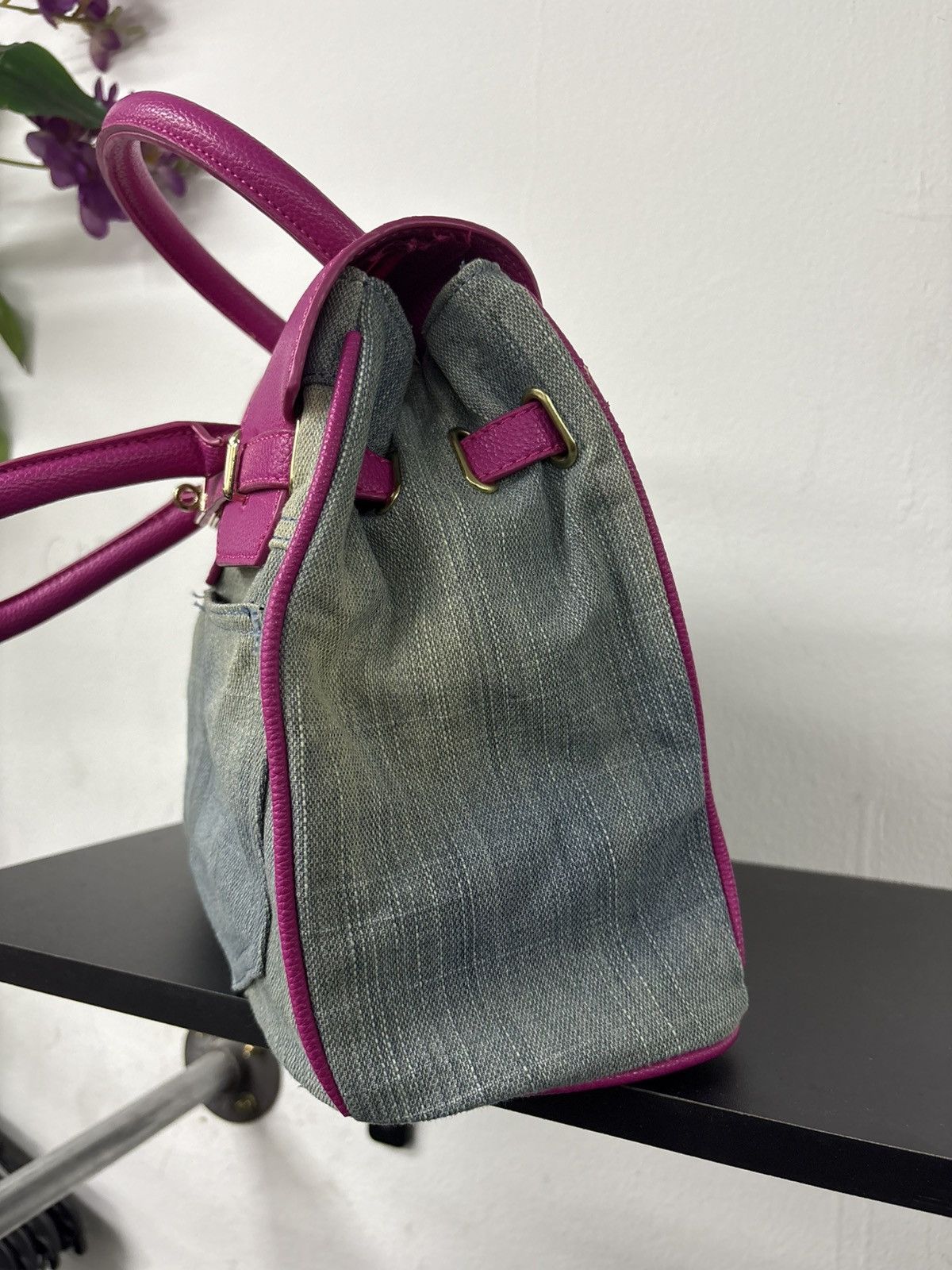 Handmade Levi’s Inspired Birkin bag Custom Made Barbie Style Size ONE SIZE - 6 Thumbnail