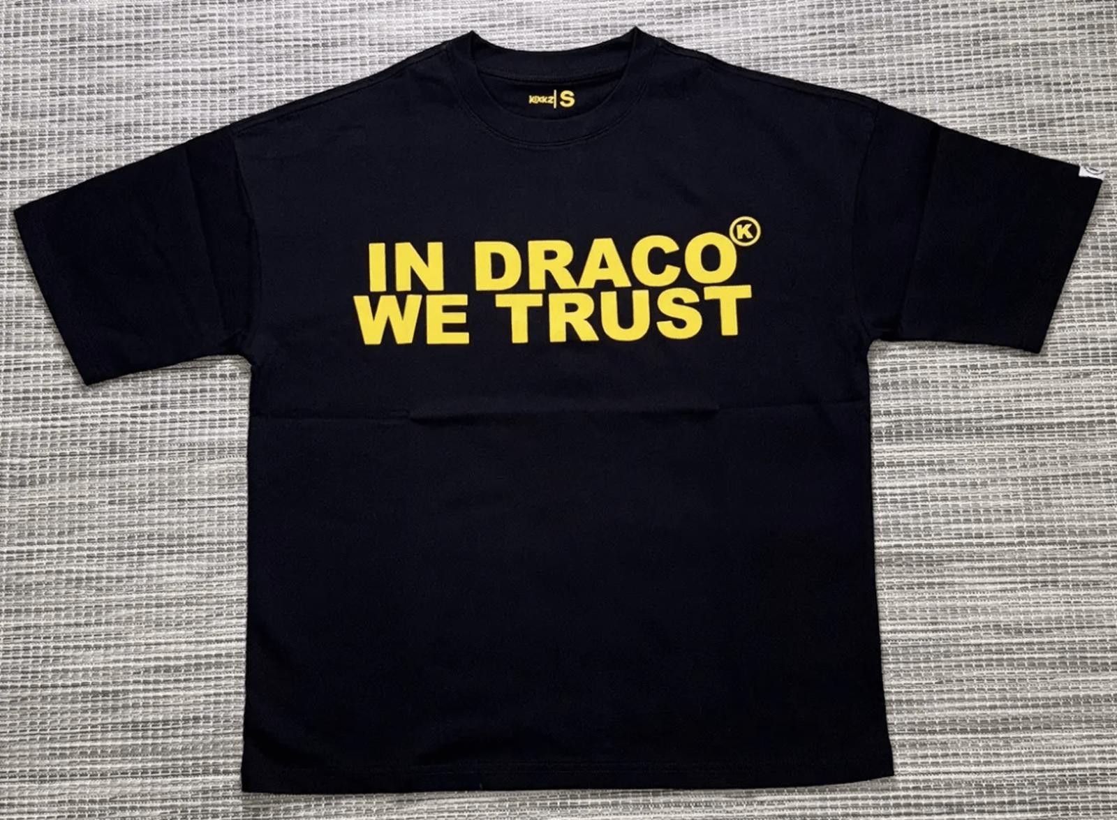 Other Kixkz Black/Yellow In Draco We Trust Tee Size US L / EU 52-54 / 3 - 1 Thumbnail