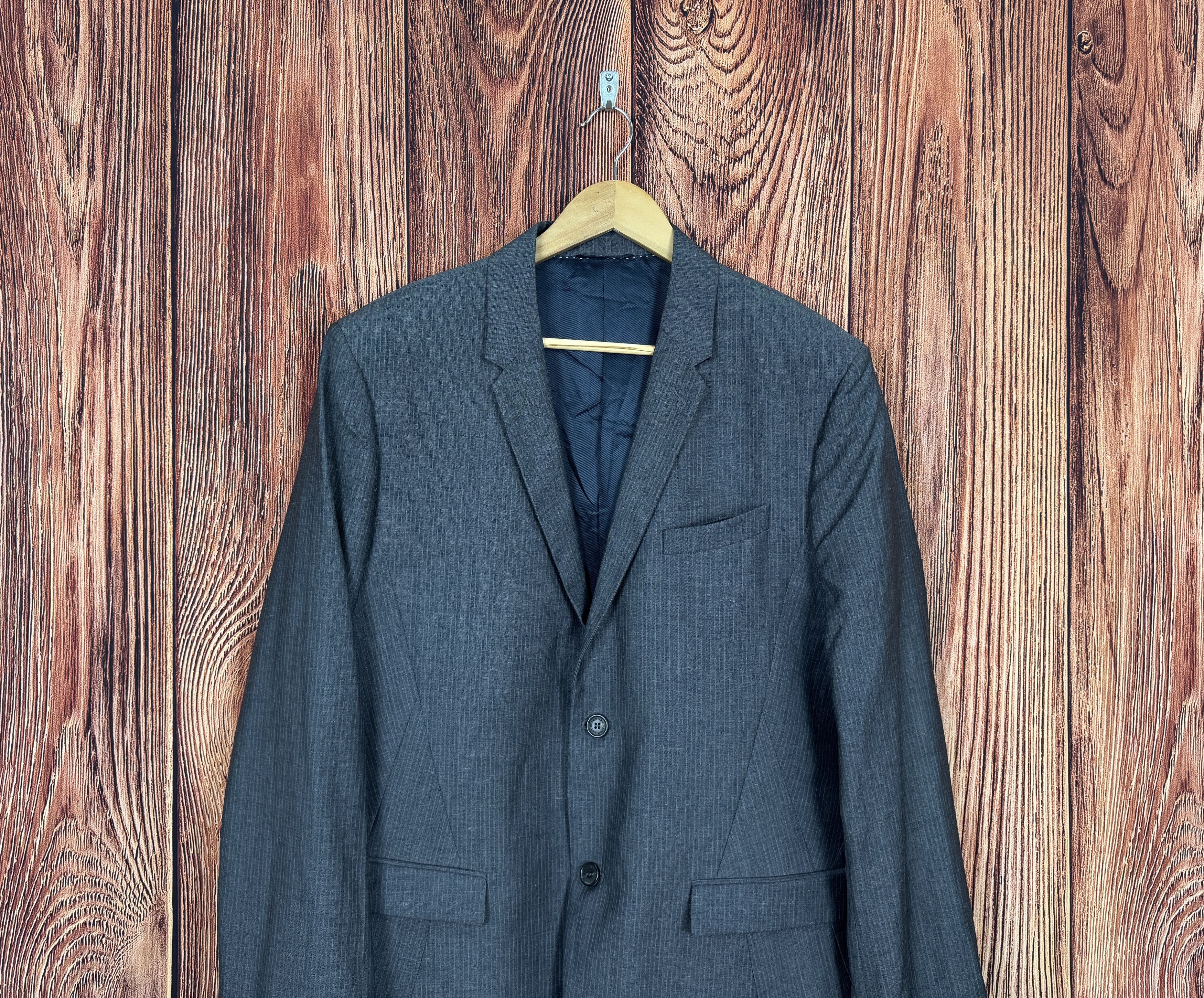 Neil Barrett RRP 750$ NWT Neil Barett Wool/Linen Blazer Made in Italy Size 44R - 4 Thumbnail